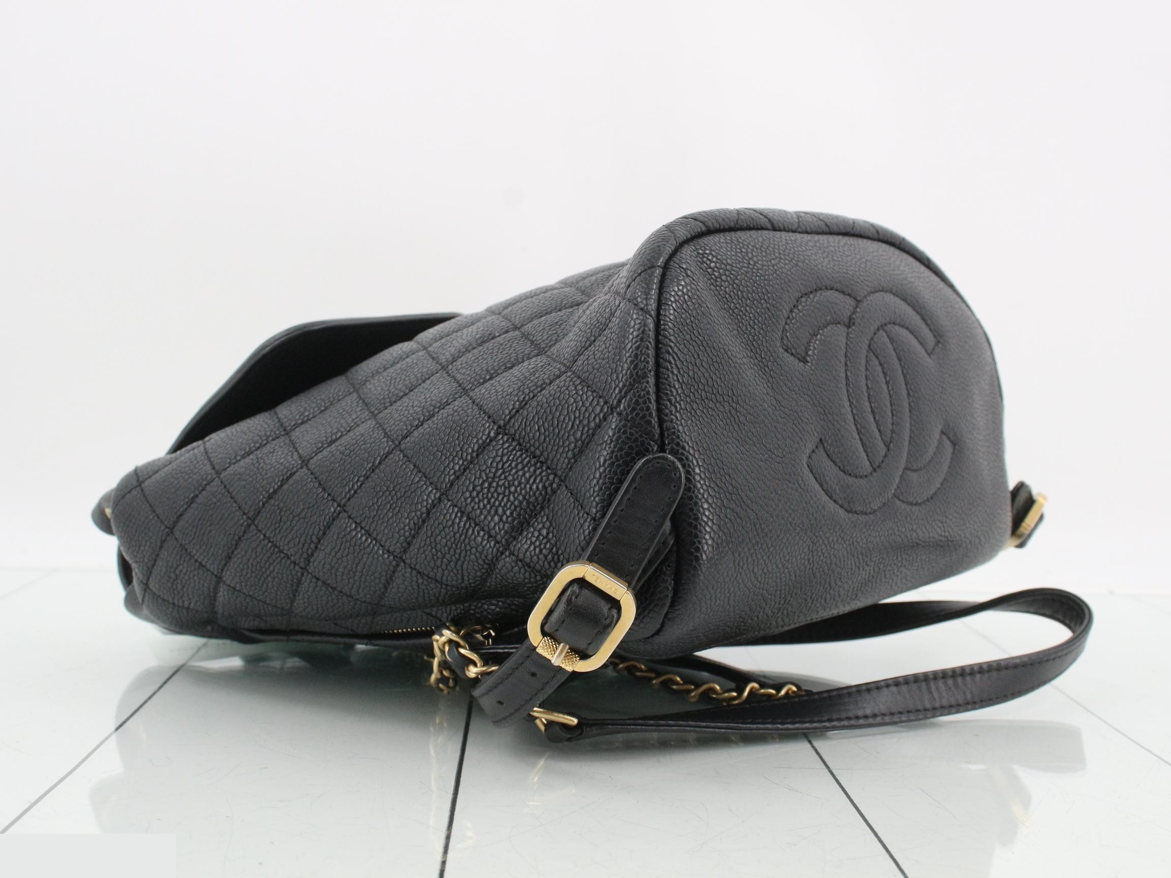 CC Filigree Caviar Skin Backpack — view 5