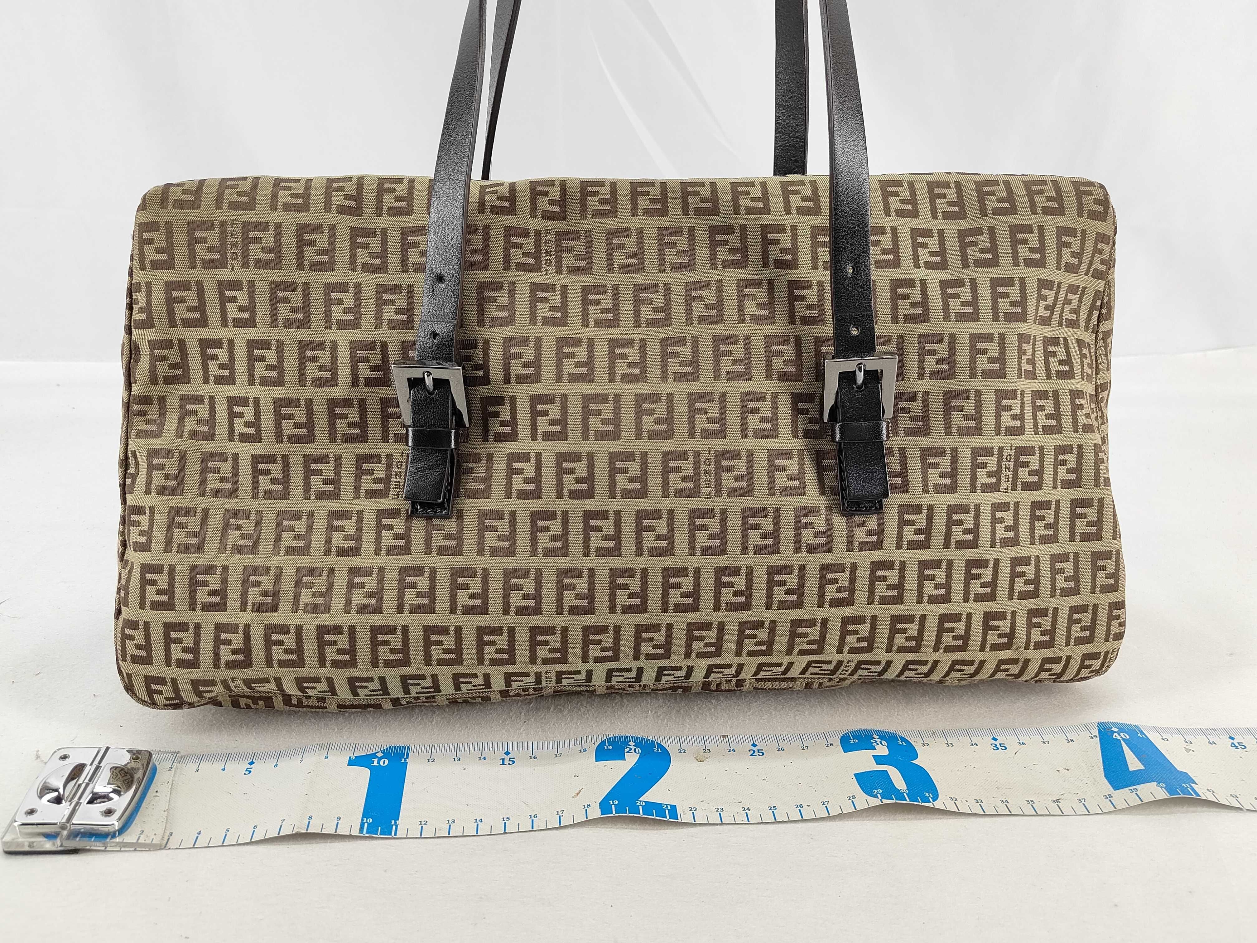 shoulder bag with Zucca pattern — view 2