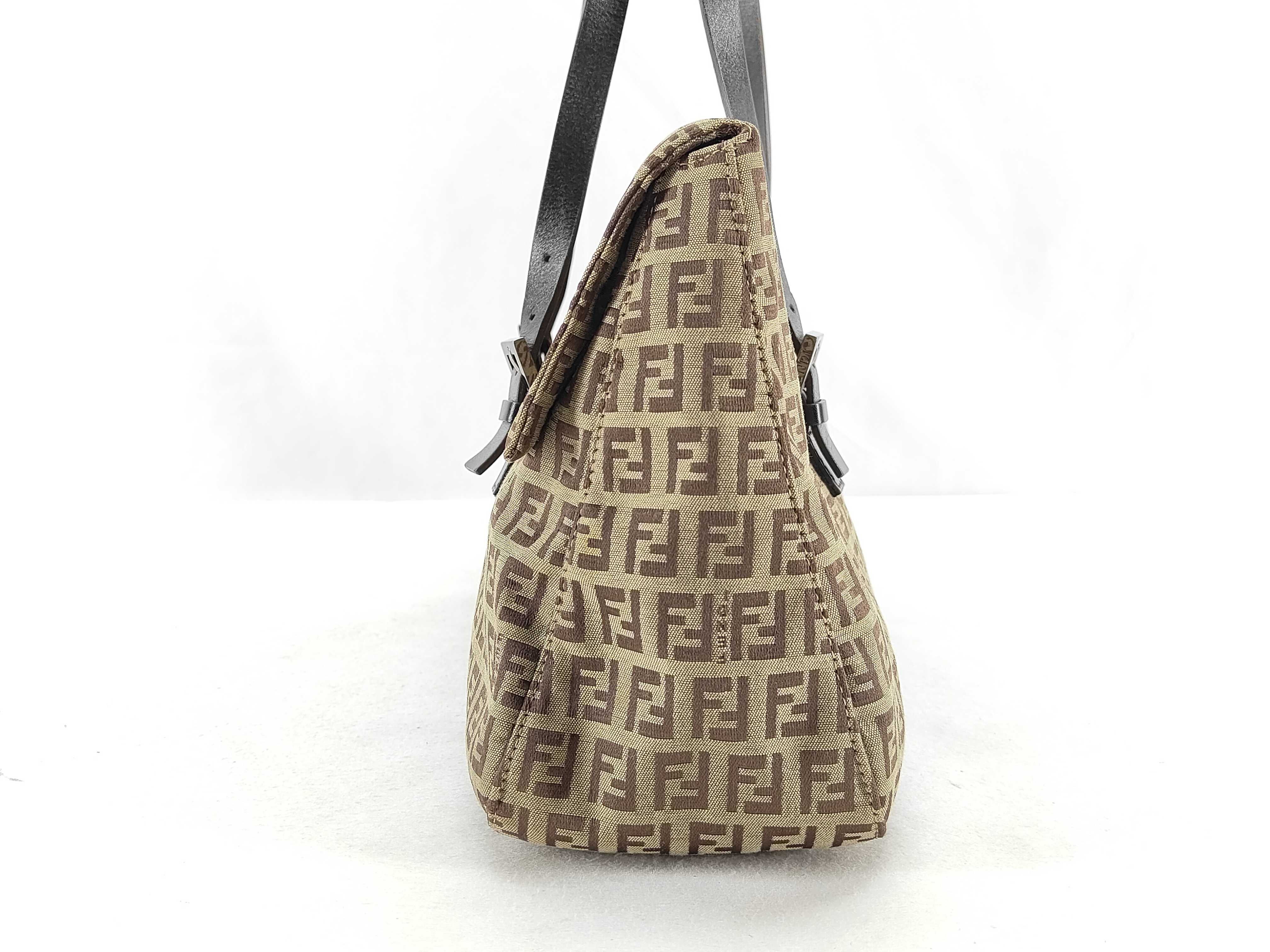 shoulder bag with Zucca pattern — view 3