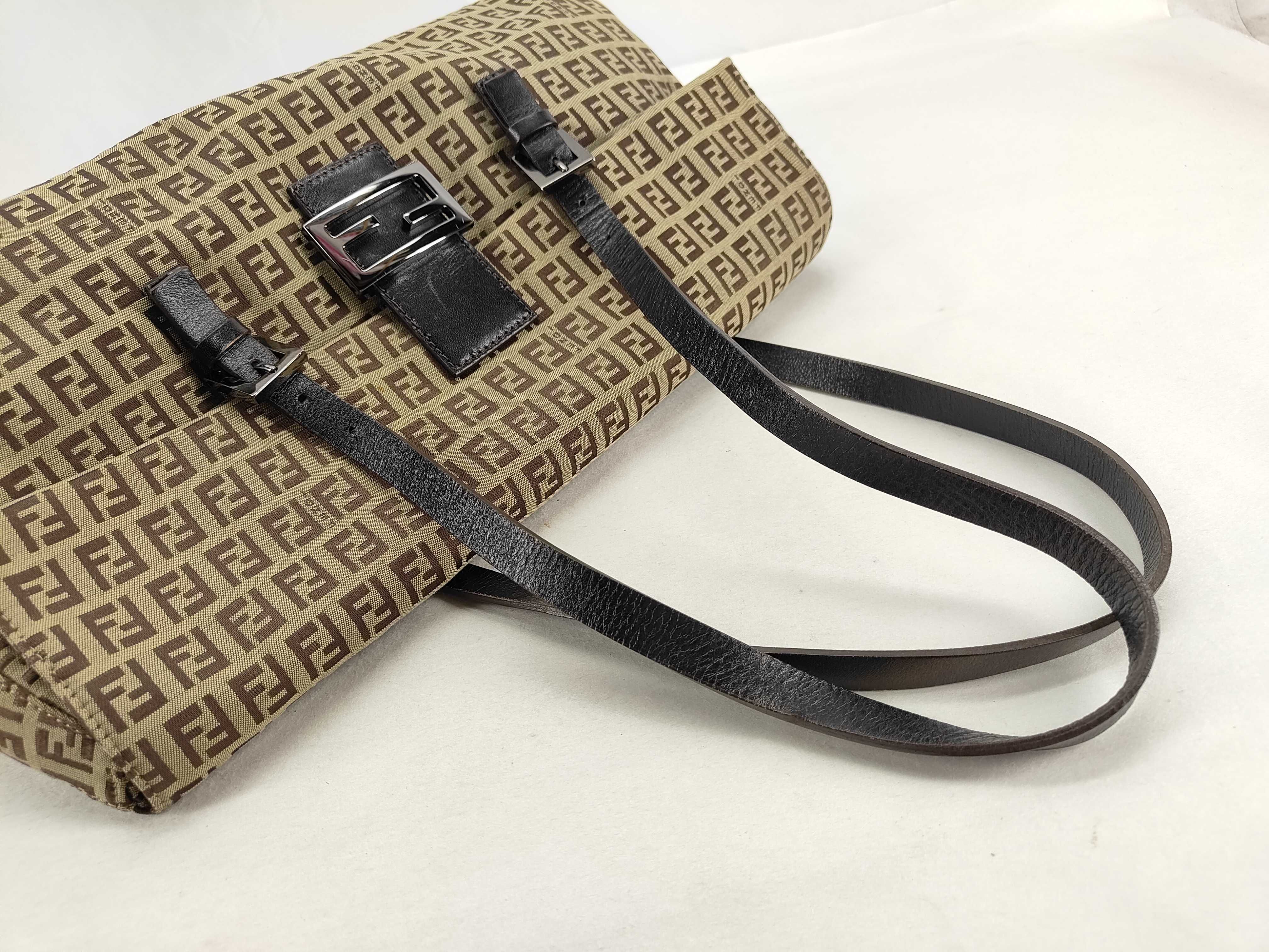 shoulder bag with Zucca pattern — view 4