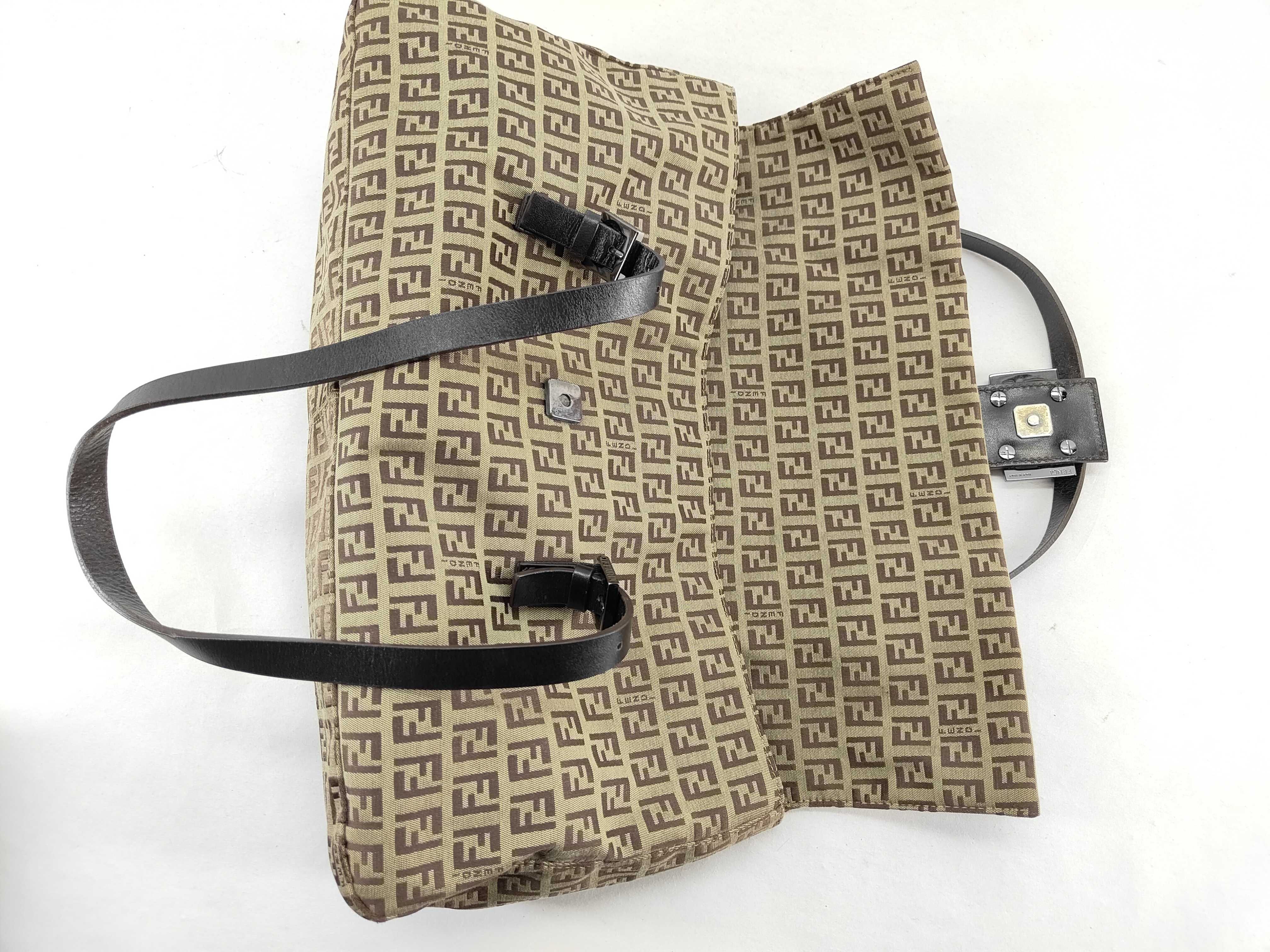 shoulder bag with Zucca pattern — view 9