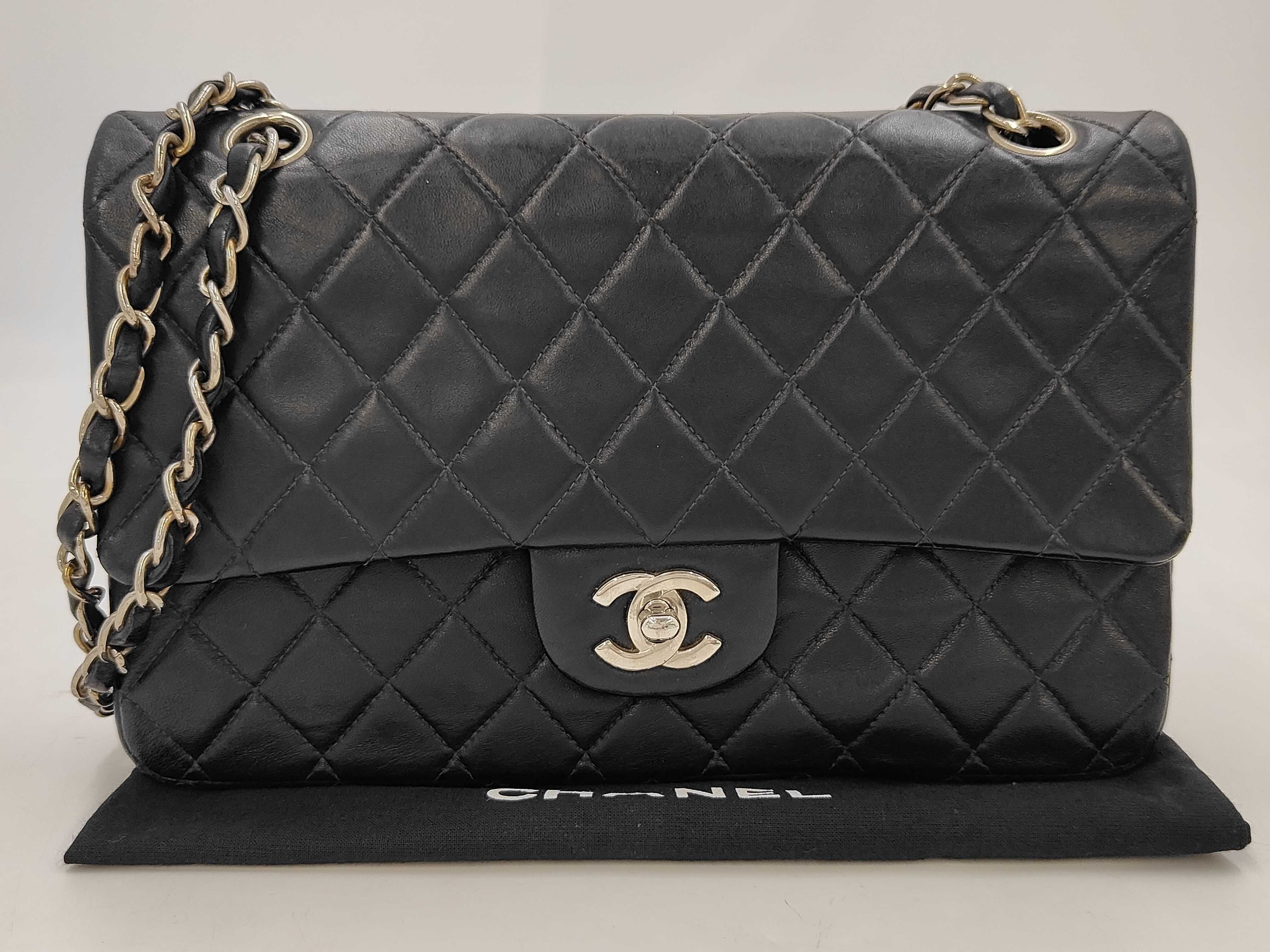 Matelassé Double Flap Shoulder Bag