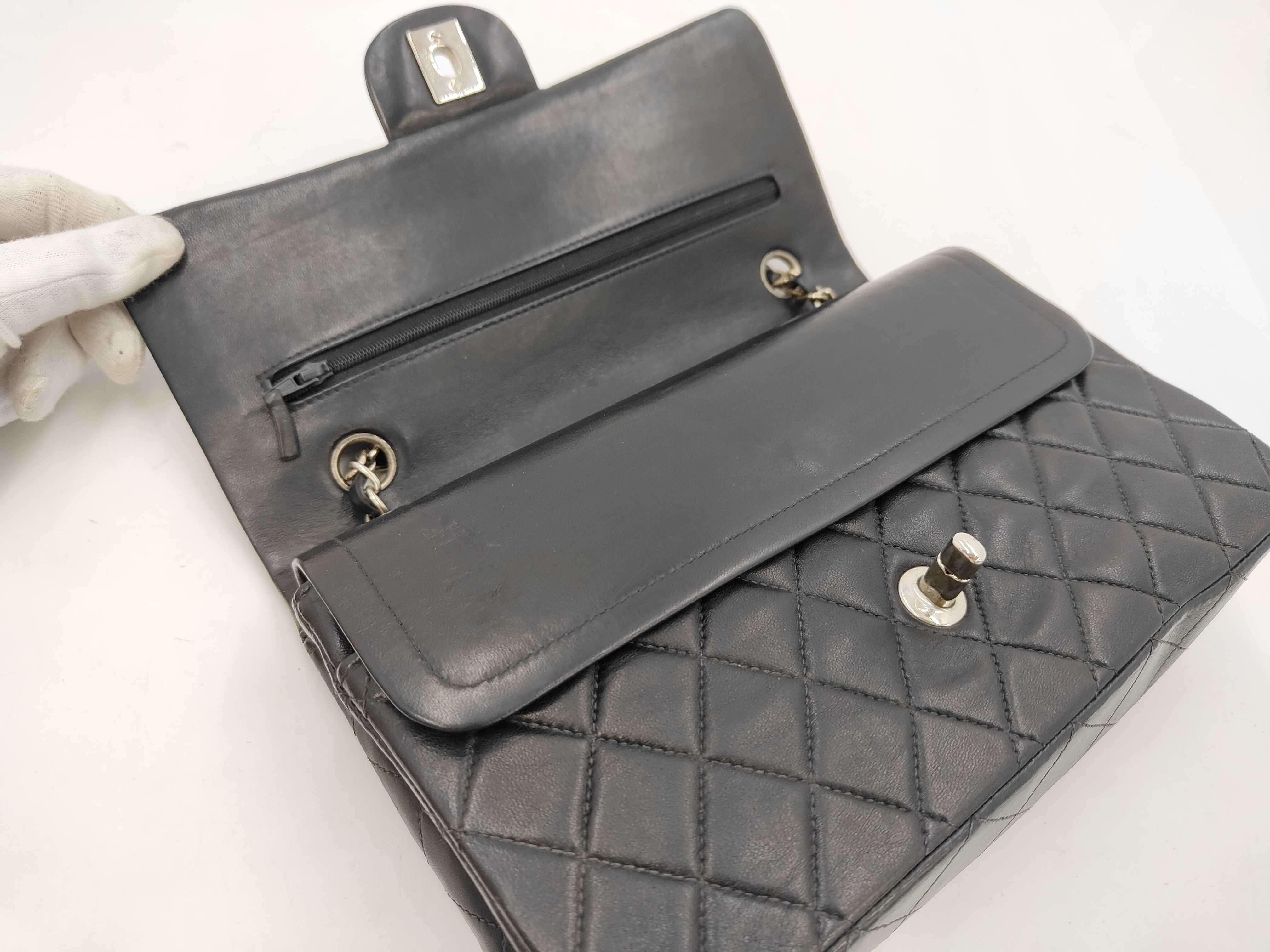 Matelassé Double Flap Shoulder Bag — view 7