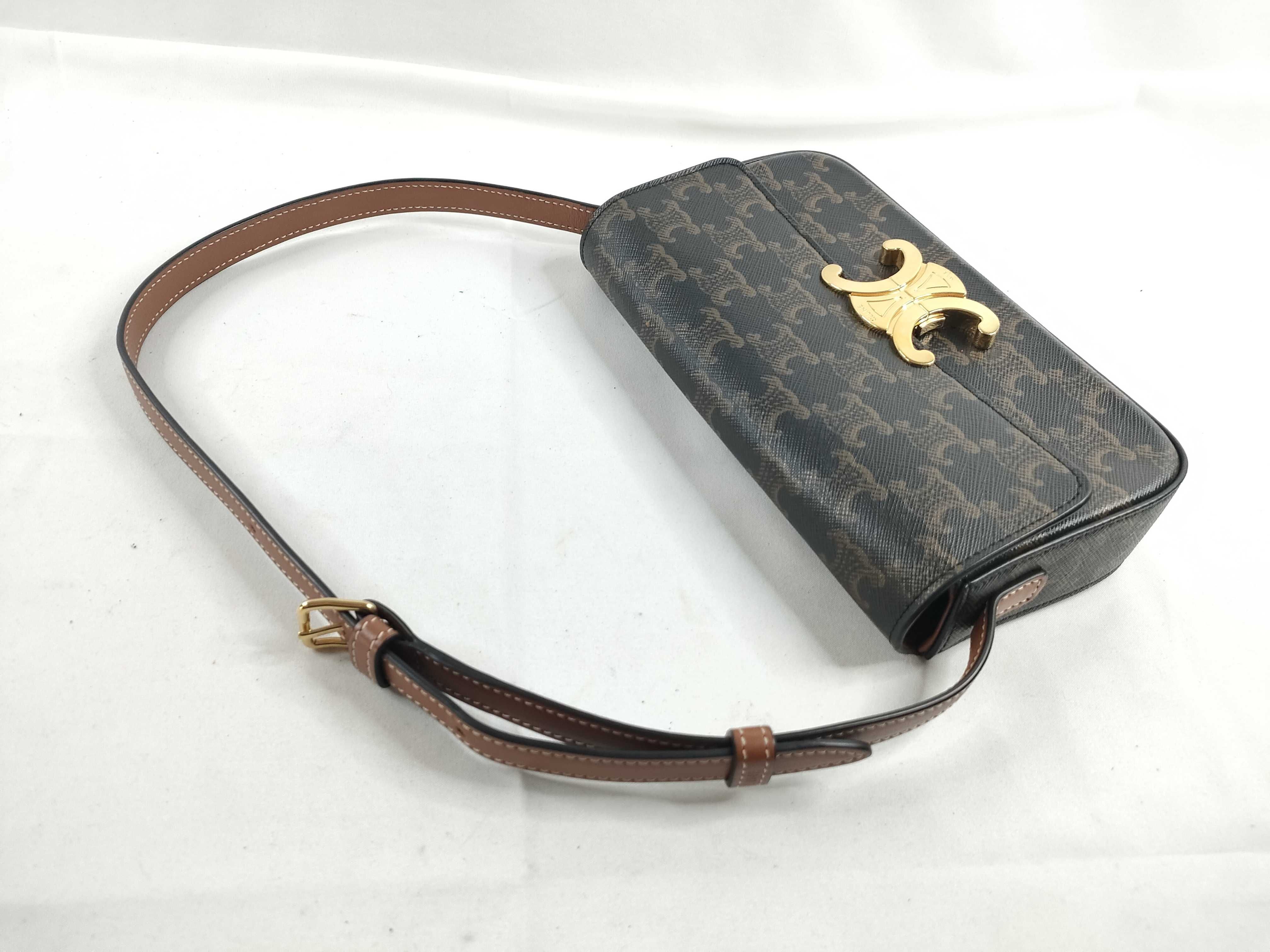 Triomphe Claude Shoulder Bag — view 6