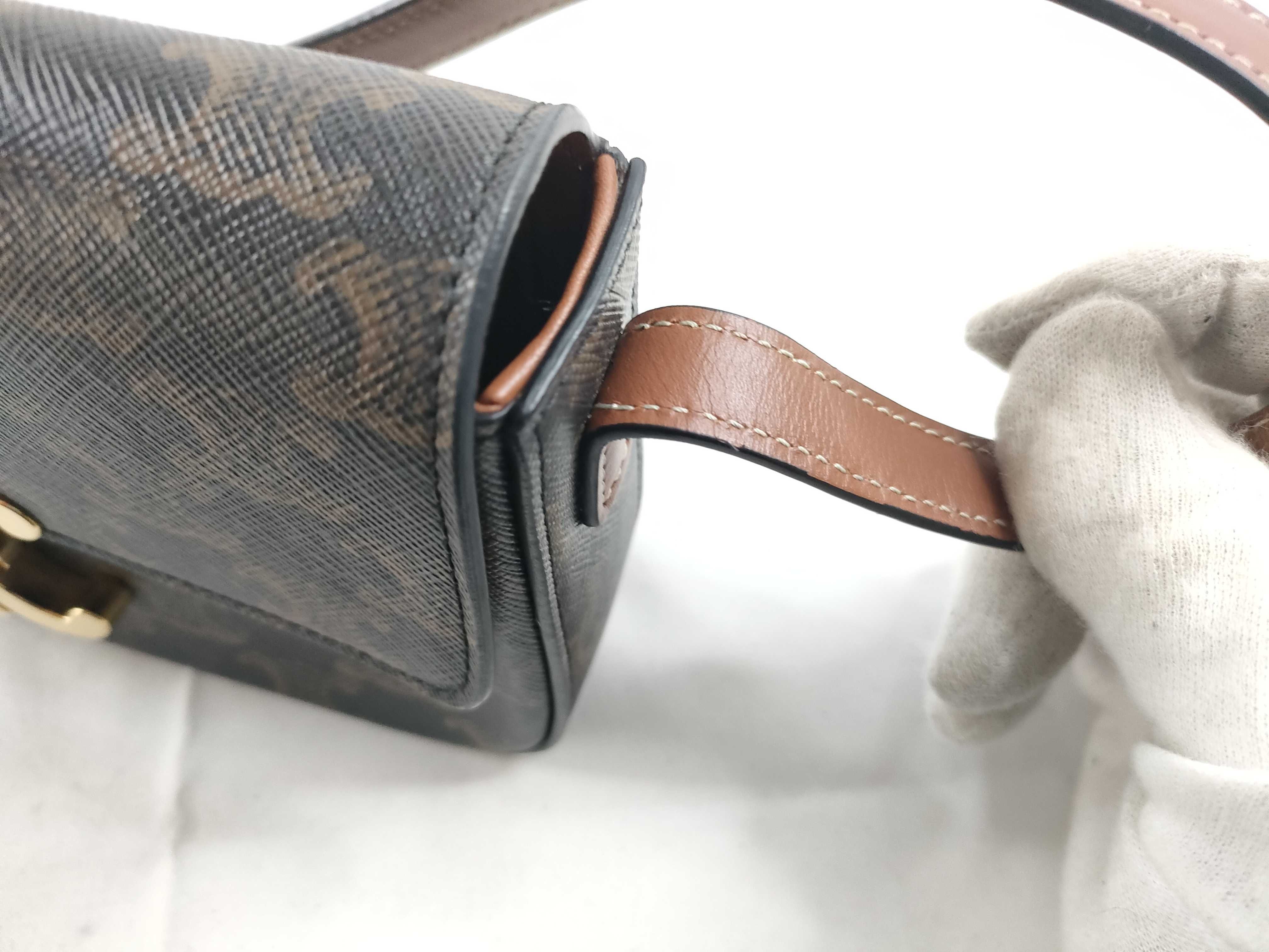 Triomphe Claude Shoulder Bag — view 8