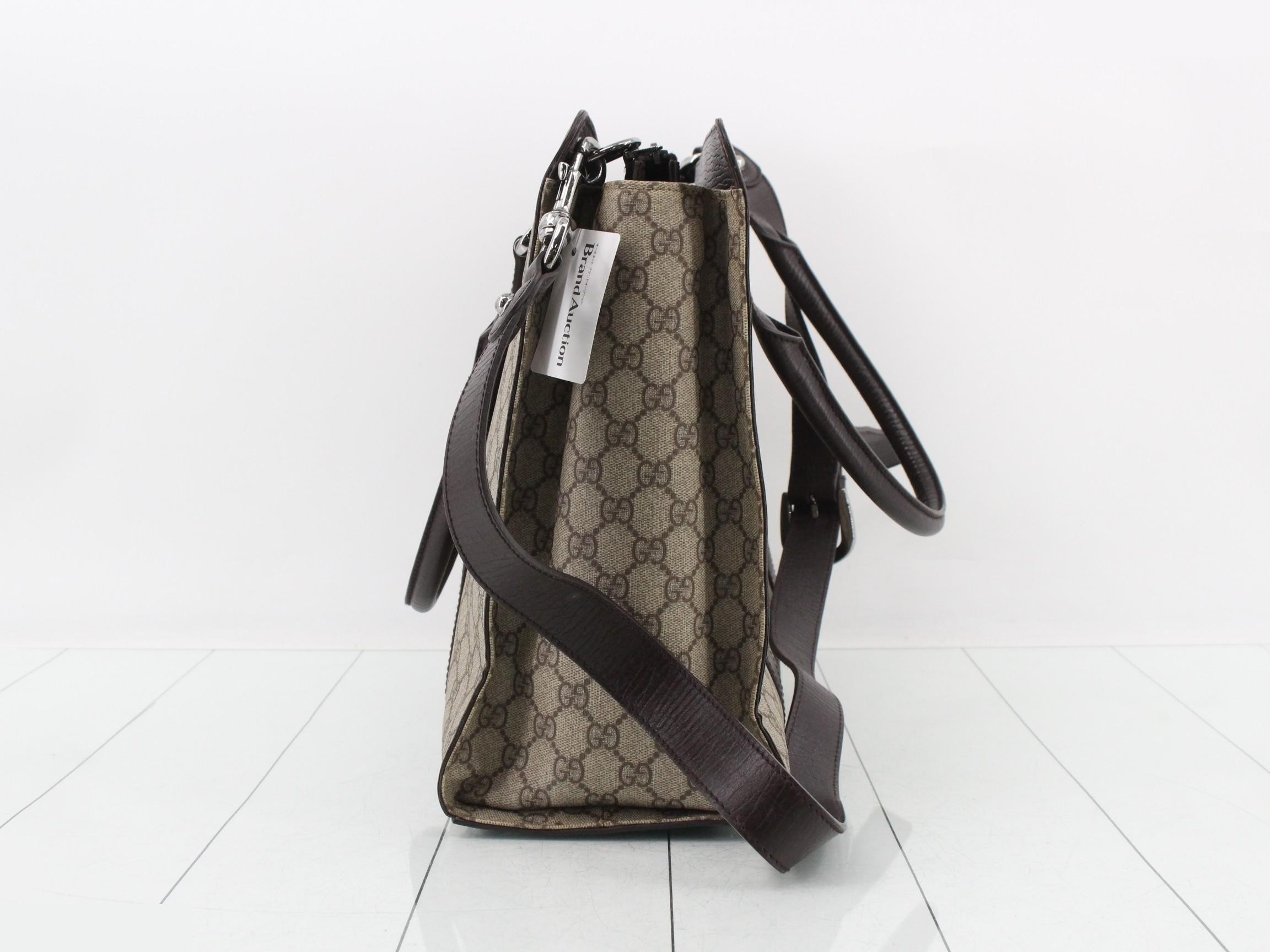 GG Supreme 2-Way Handbag — view 4
