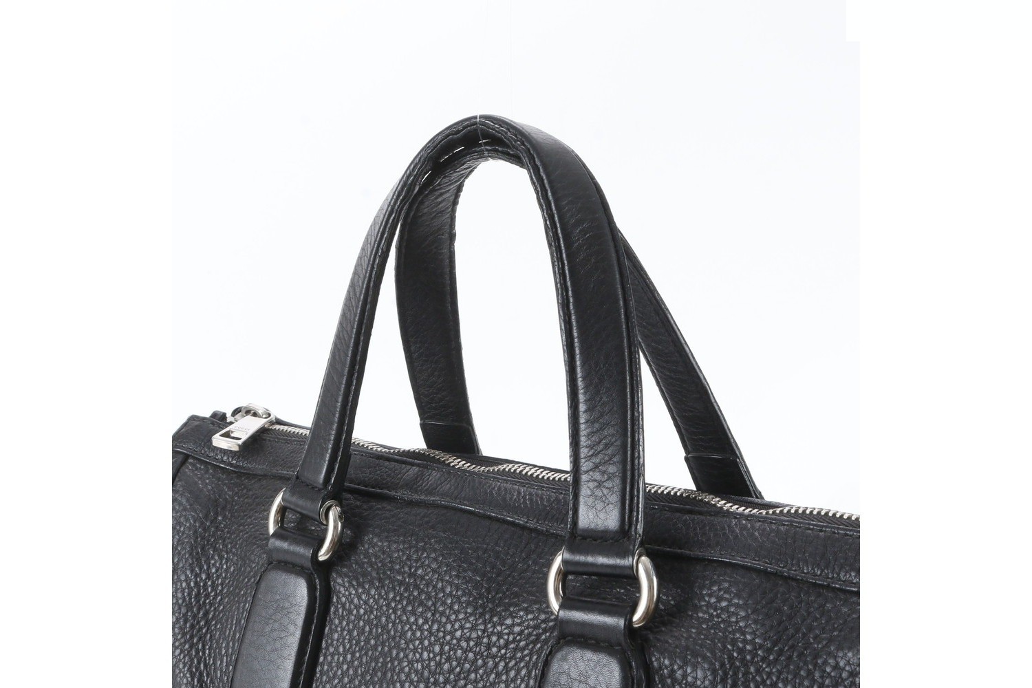 Soho Interlocking G 3222052 Leather Tote Bag — view 2