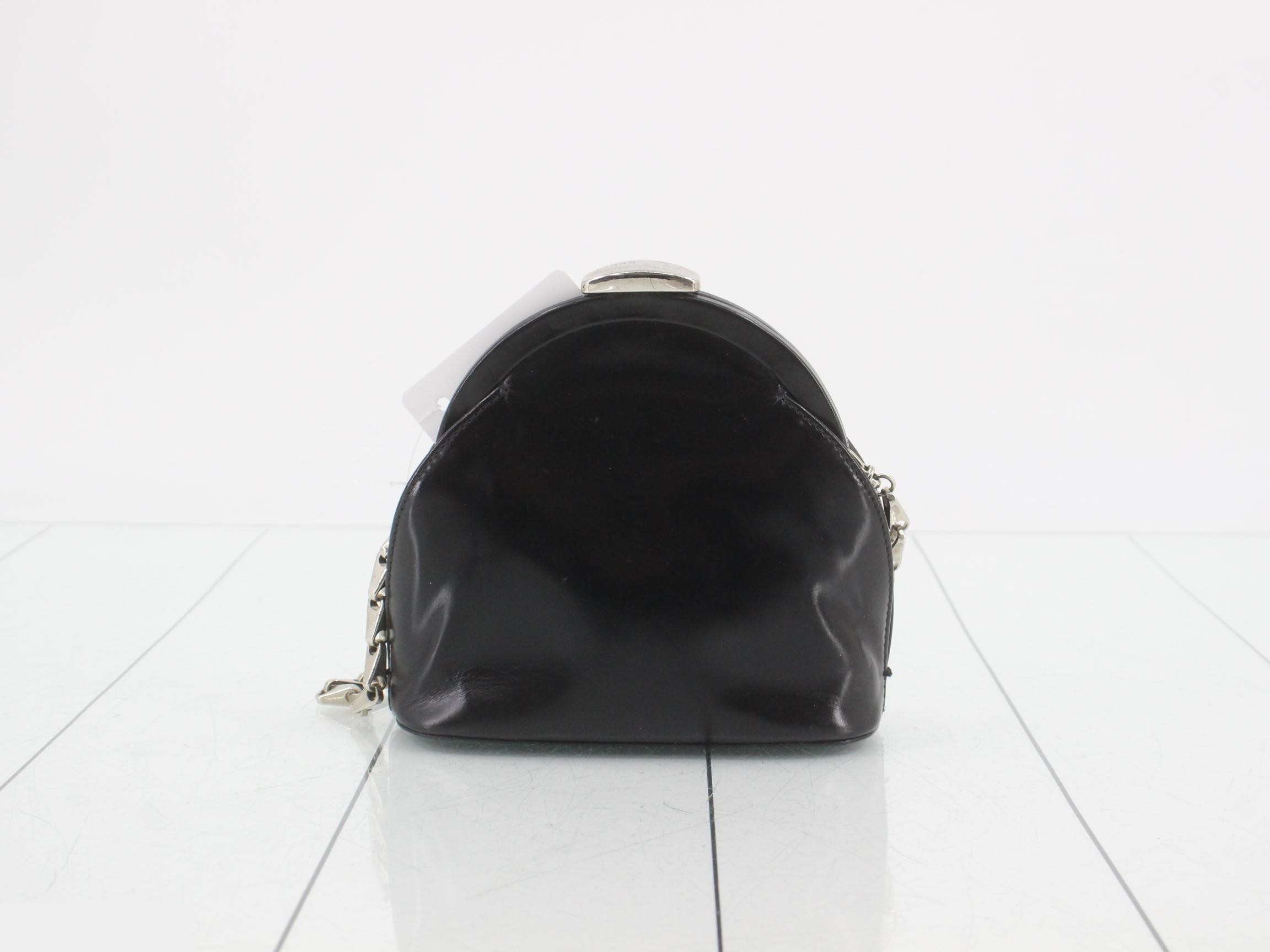 Chain Shoulder Bag with Clasp — view 2