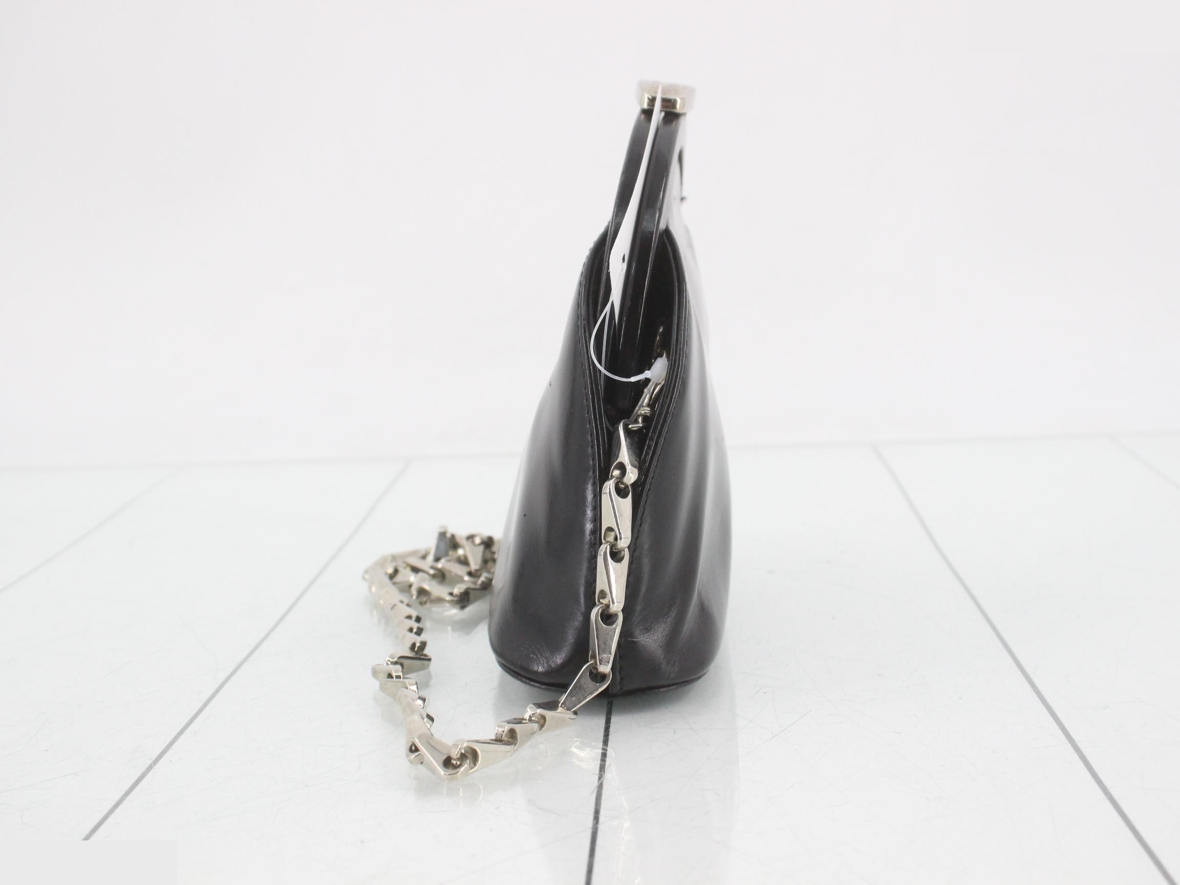 Chain Shoulder Bag with Clasp — view 3