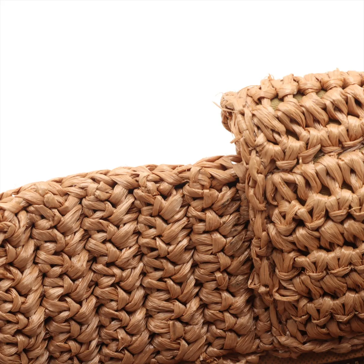 raffia tote bag beige — view 13