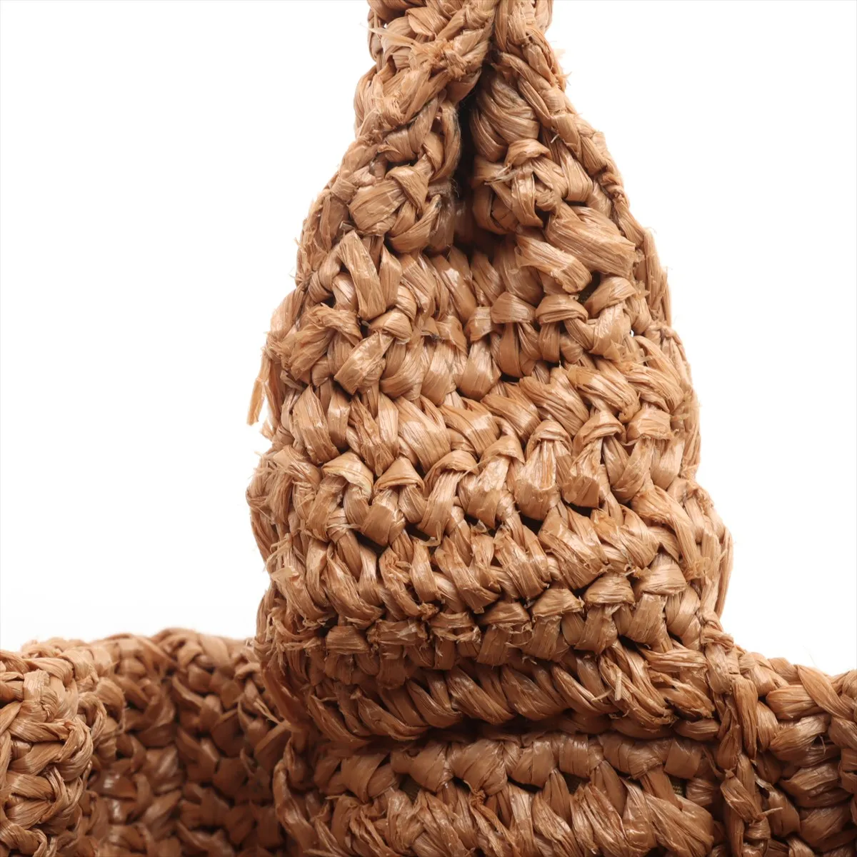 raffia tote bag beige — view 14