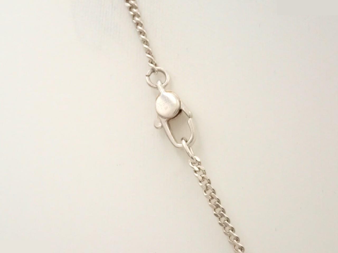 Interlocking Necklace, 925 sterling silver, 11.3g, chain approximately 46cm — view 2