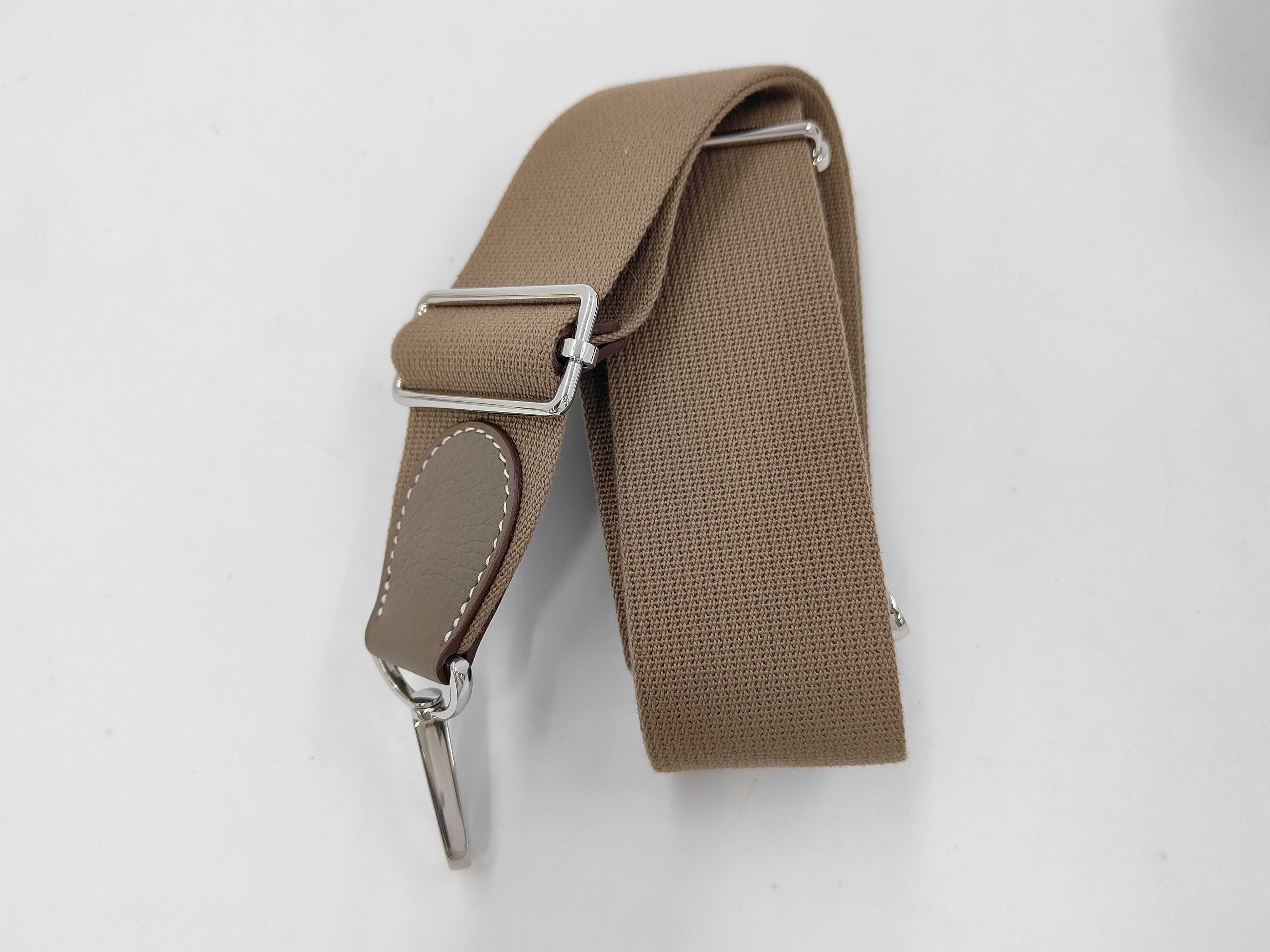 Evelyn PM Taurillon Etoupe Silver Hardware K Engraved Shoulder Bag — view 6