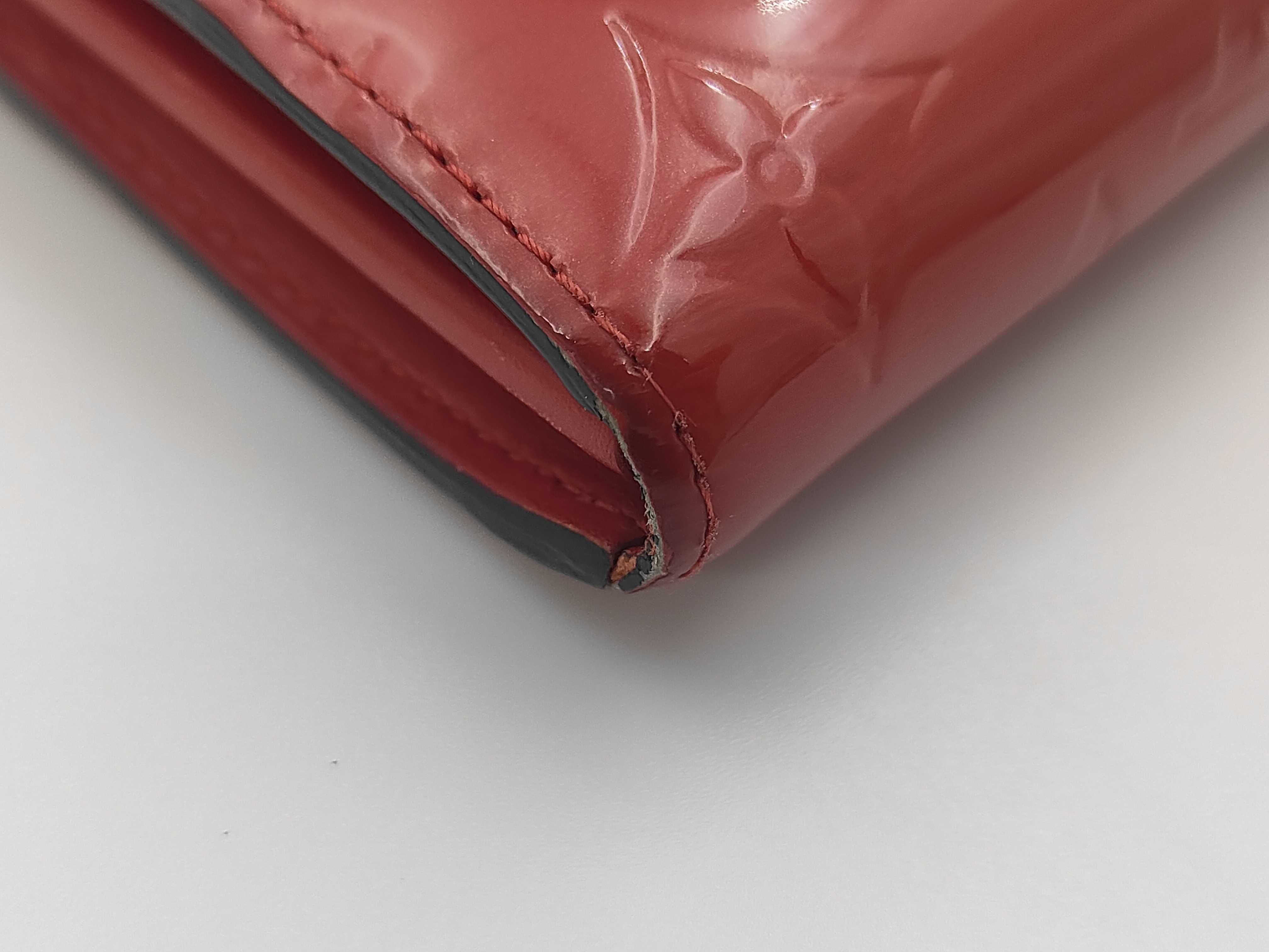 Vernis LV Sarah Vernis Red Wallet — view 3
