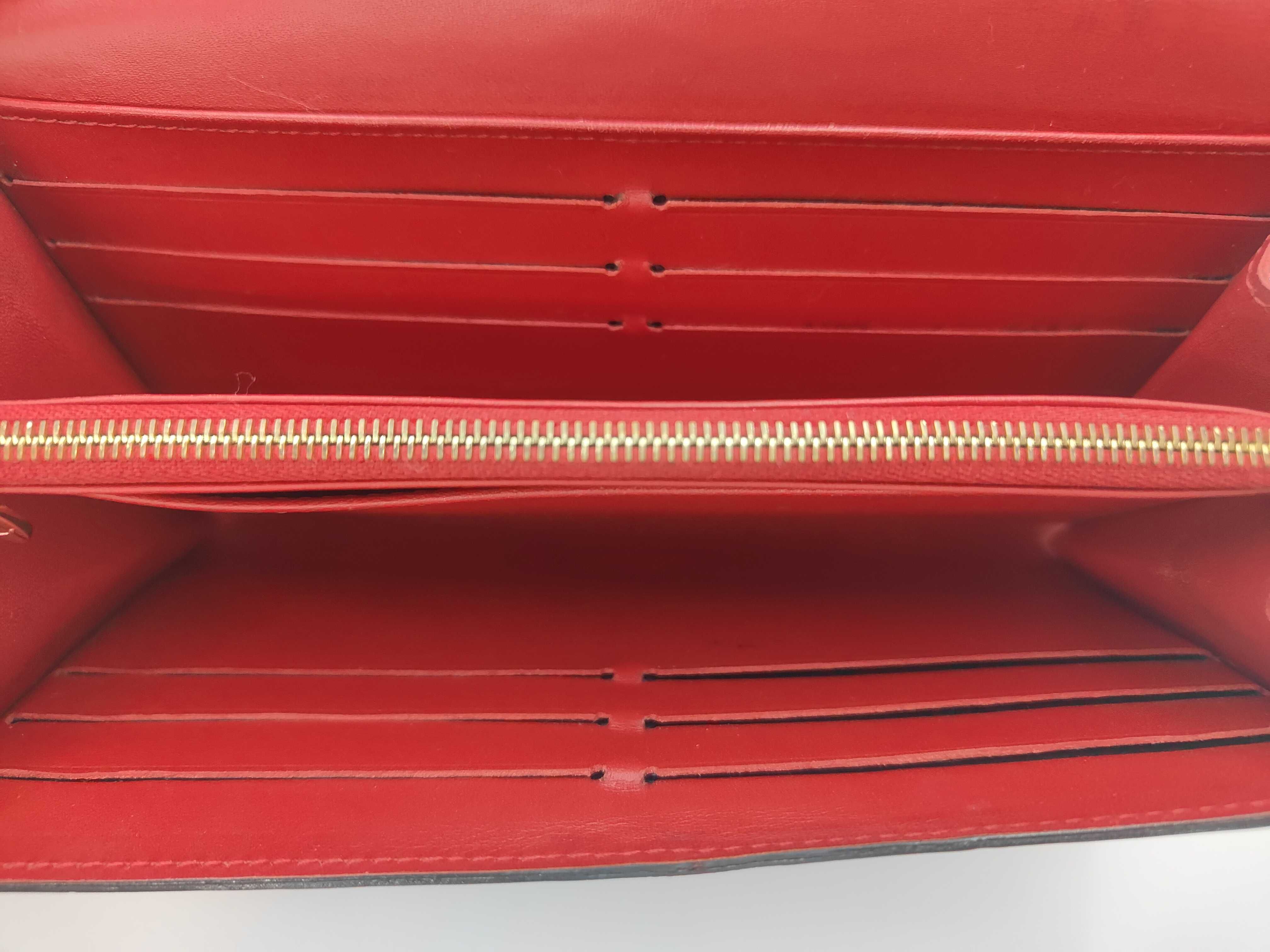 Vernis LV Sarah Vernis Red Wallet — view 4