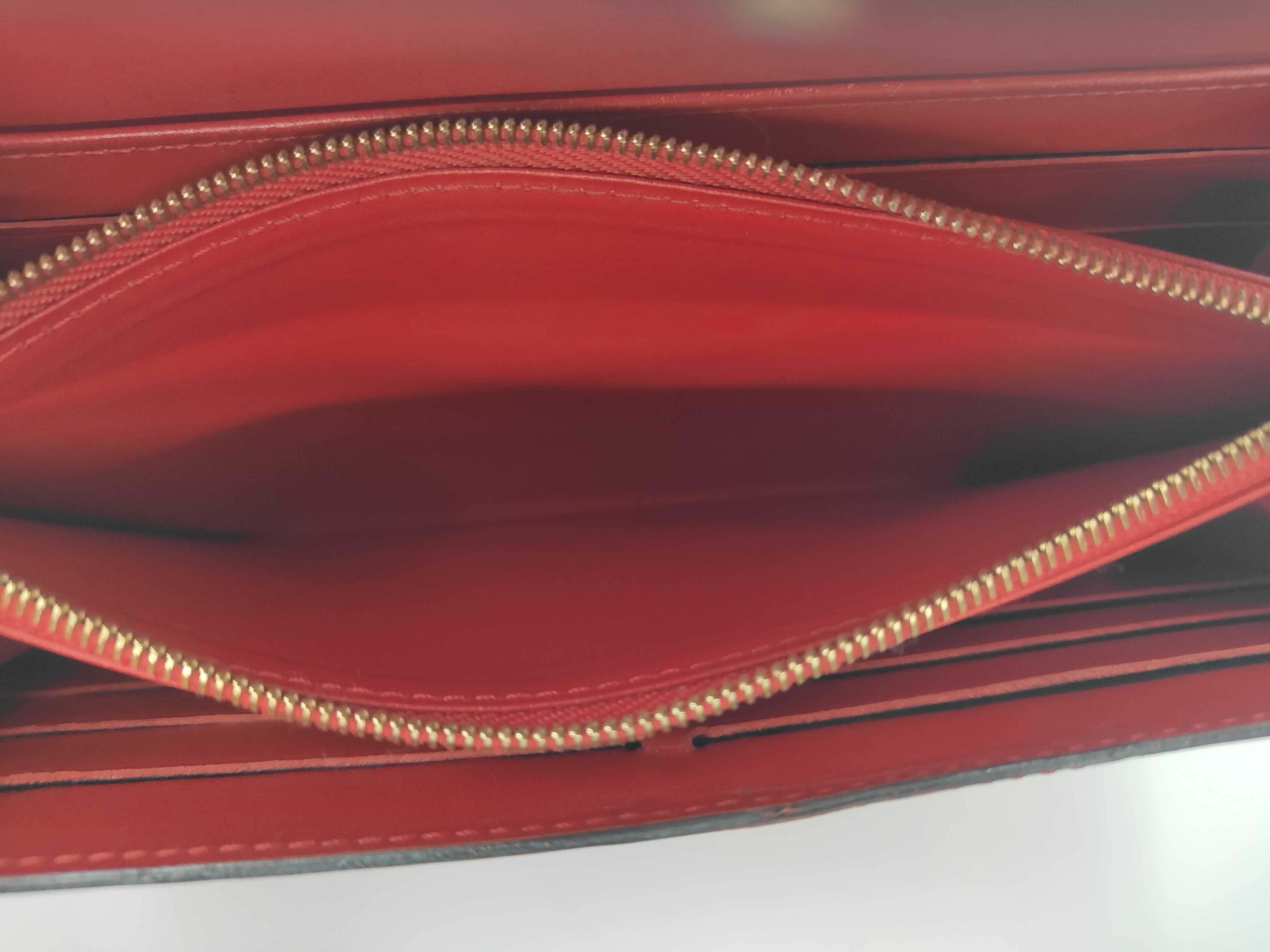 Vernis LV Sarah Vernis Red Wallet — view 5