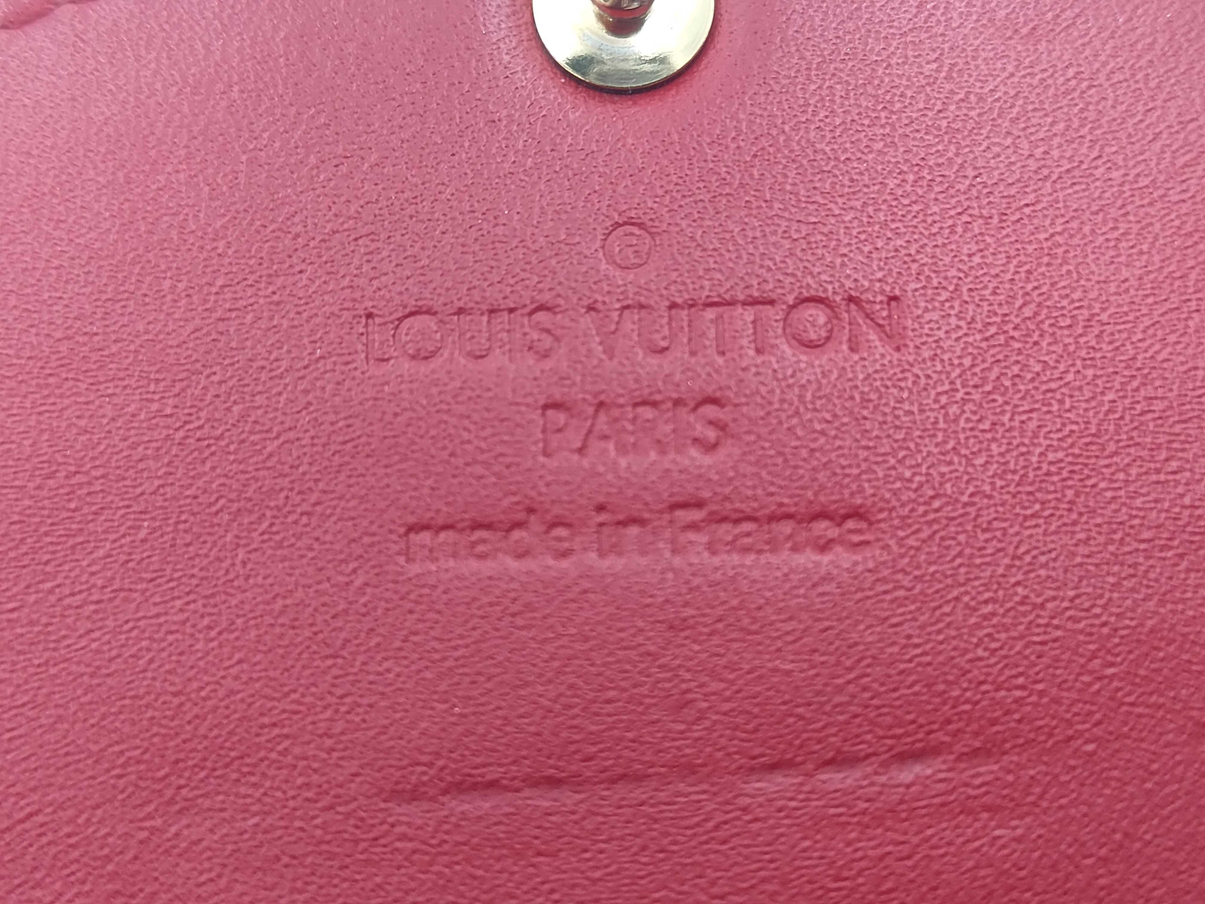 Vernis LV Sarah Vernis Red Wallet — view 6