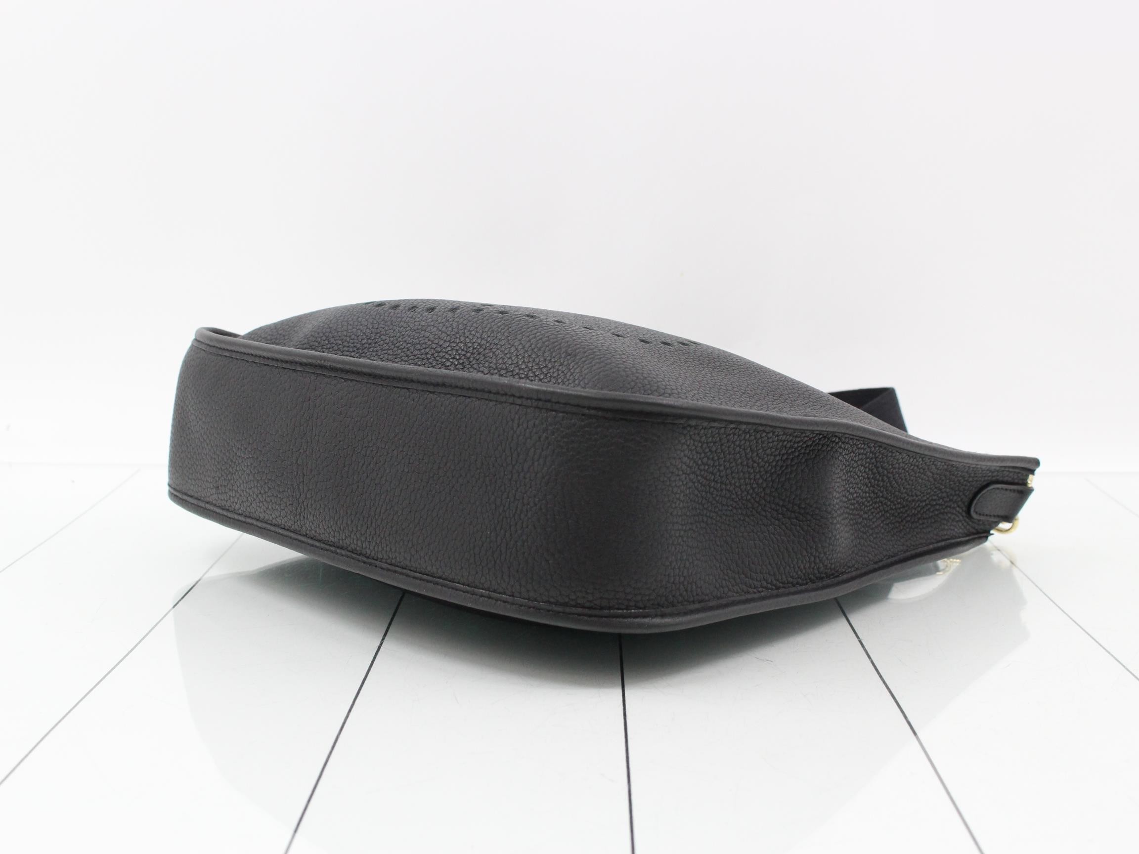 Evelyn, Black, C stamp, Gold hardware — view 6