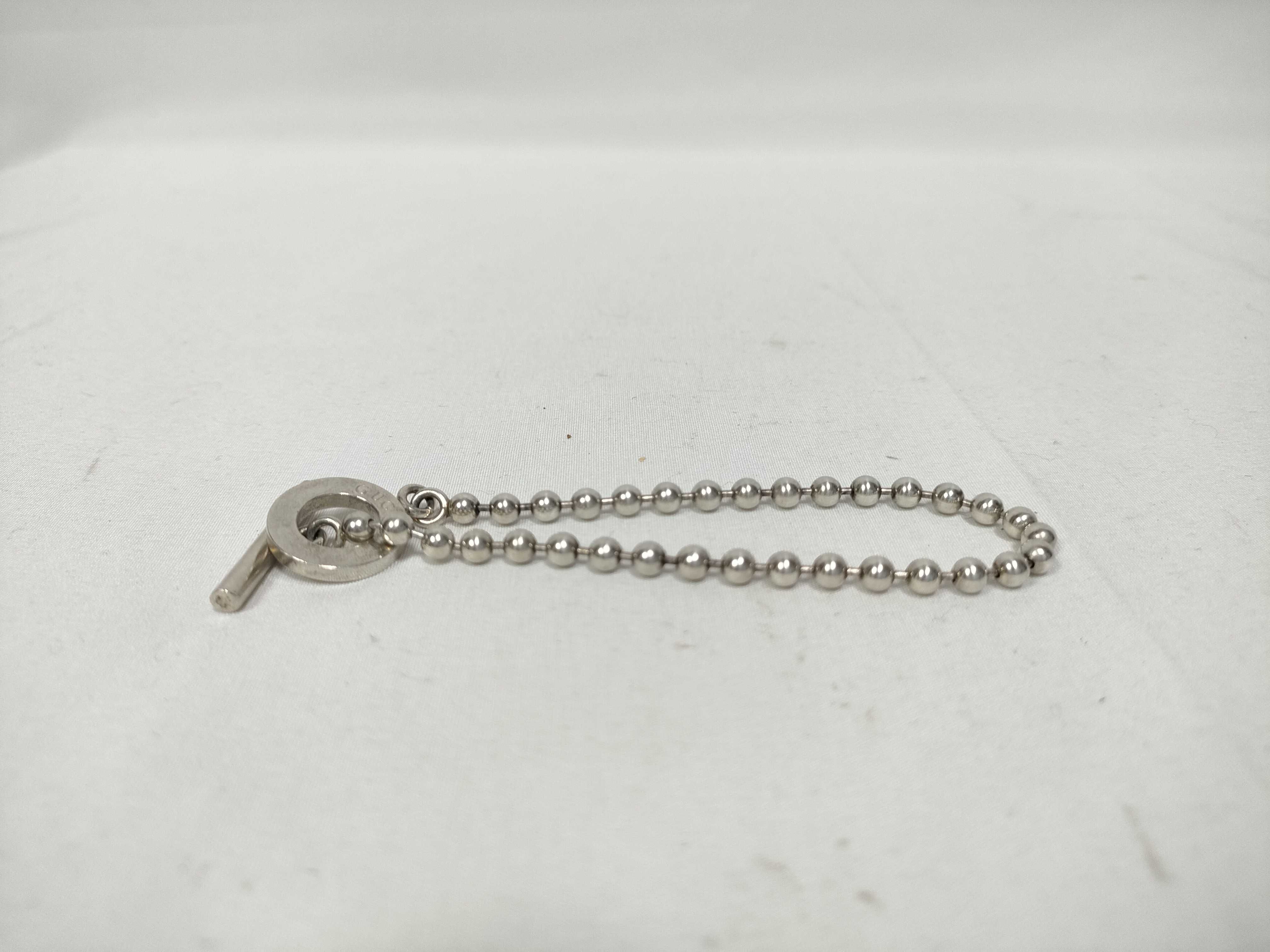 Ball Chain Toggle Sterling Silver 925 Bracelet (Bracelet/Bangle) — view 3