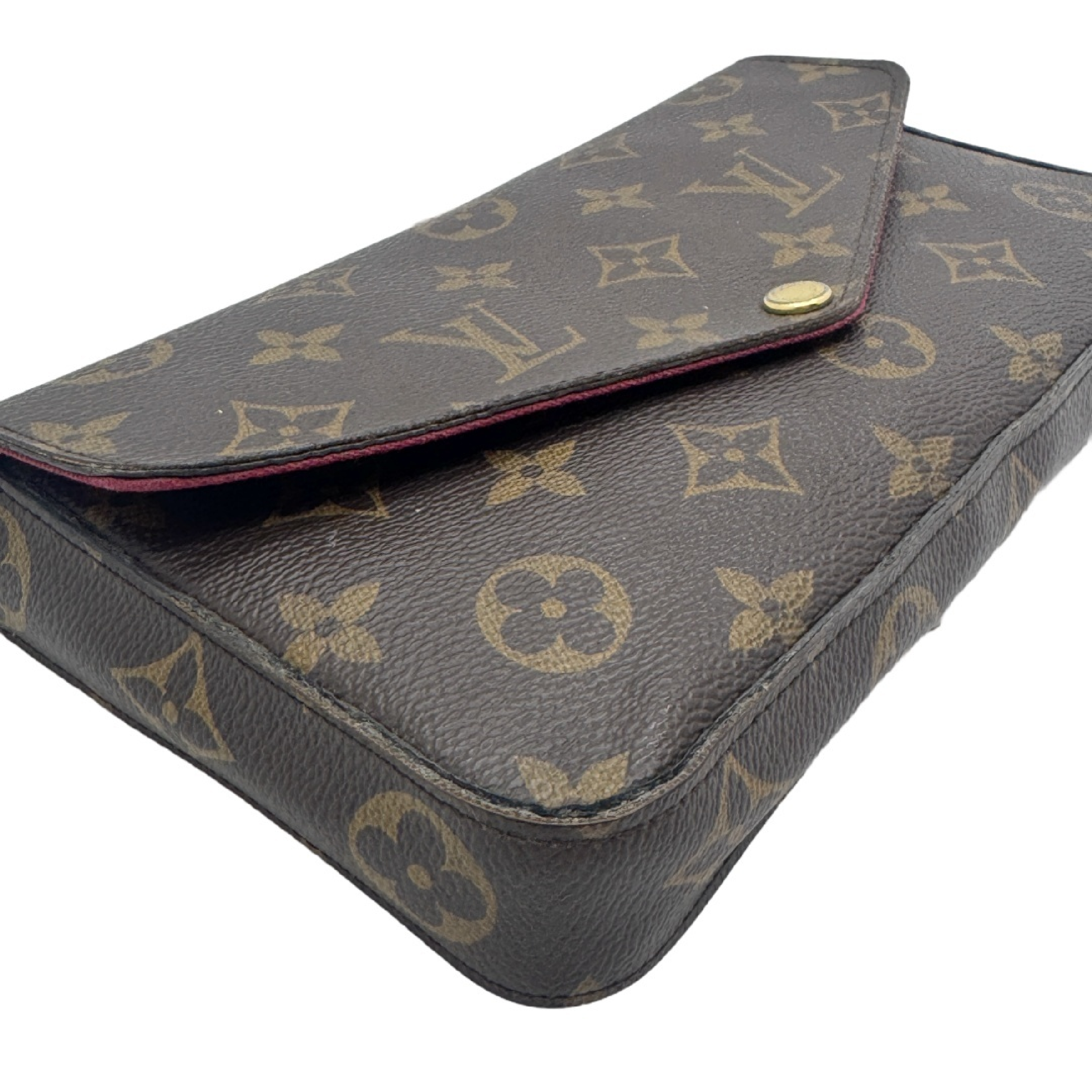 Monogram Pochette Felicie Chain Shoulder Bag — view 6