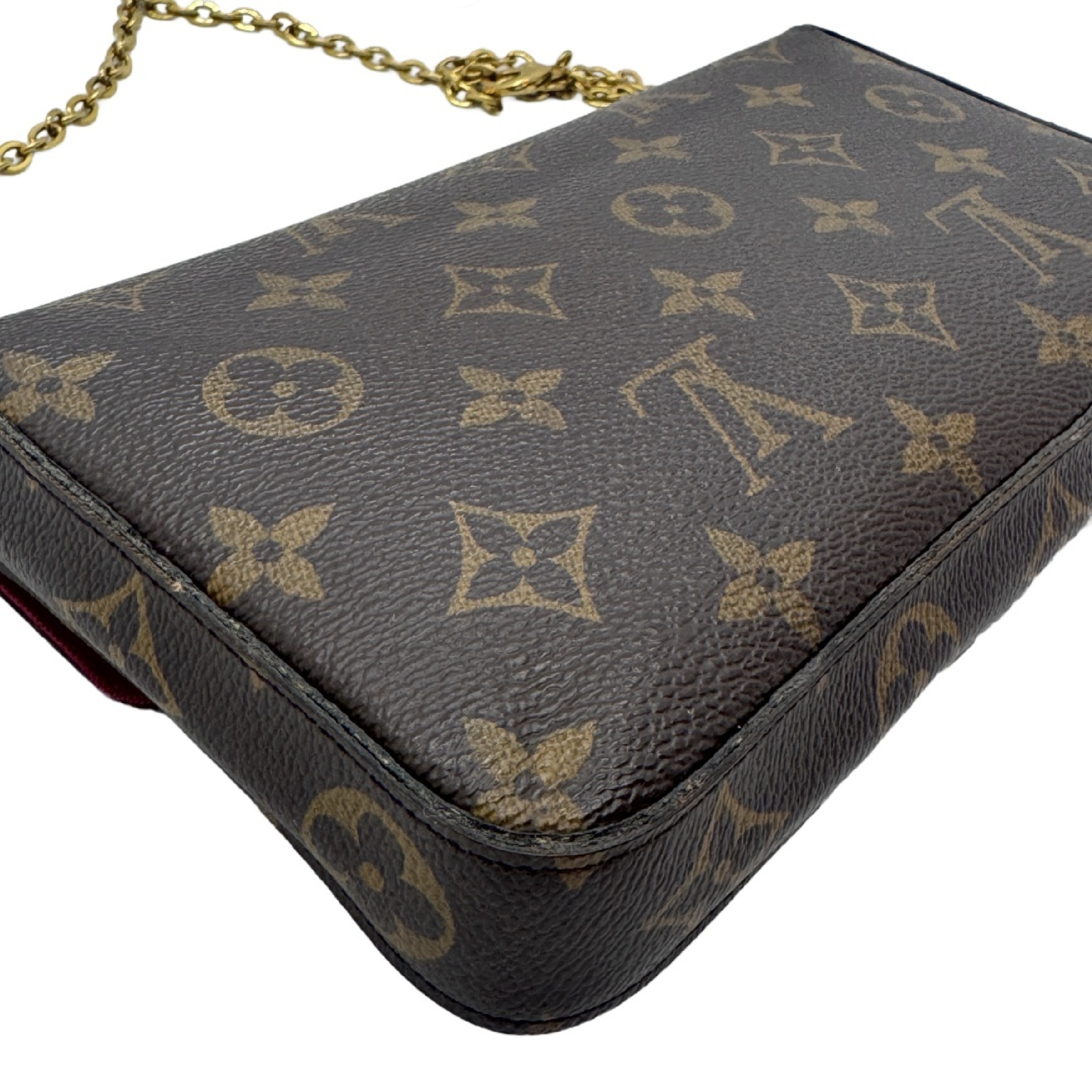 Monogram Pochette Felicie Chain Shoulder Bag — view 8