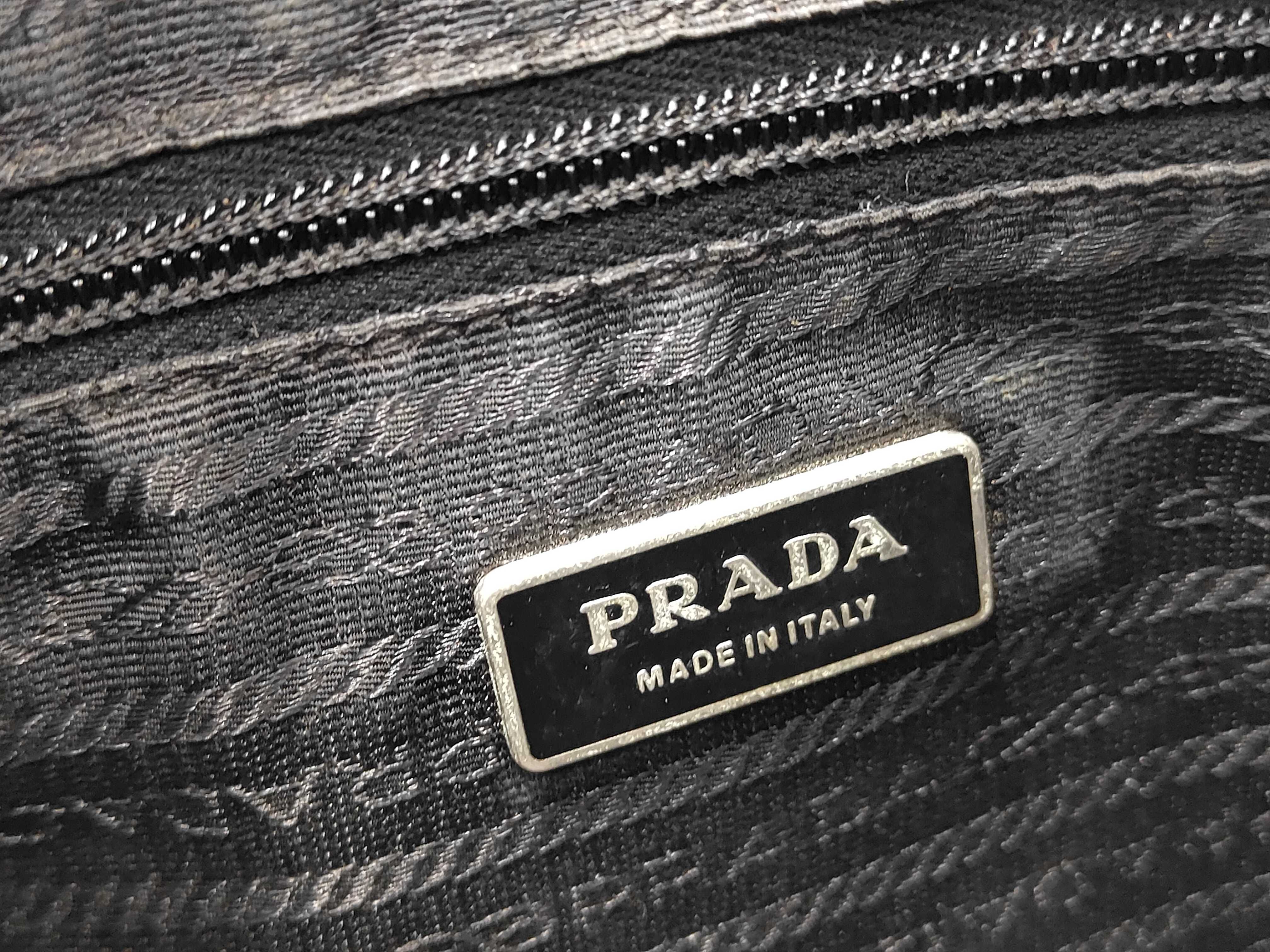Triangle Logo Nylon Shoulder Bag — view 12