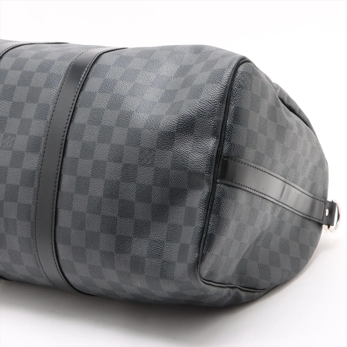 Damier Graphite Keepall Bandouliere 45 N41418 MB2120 Black — view 3
