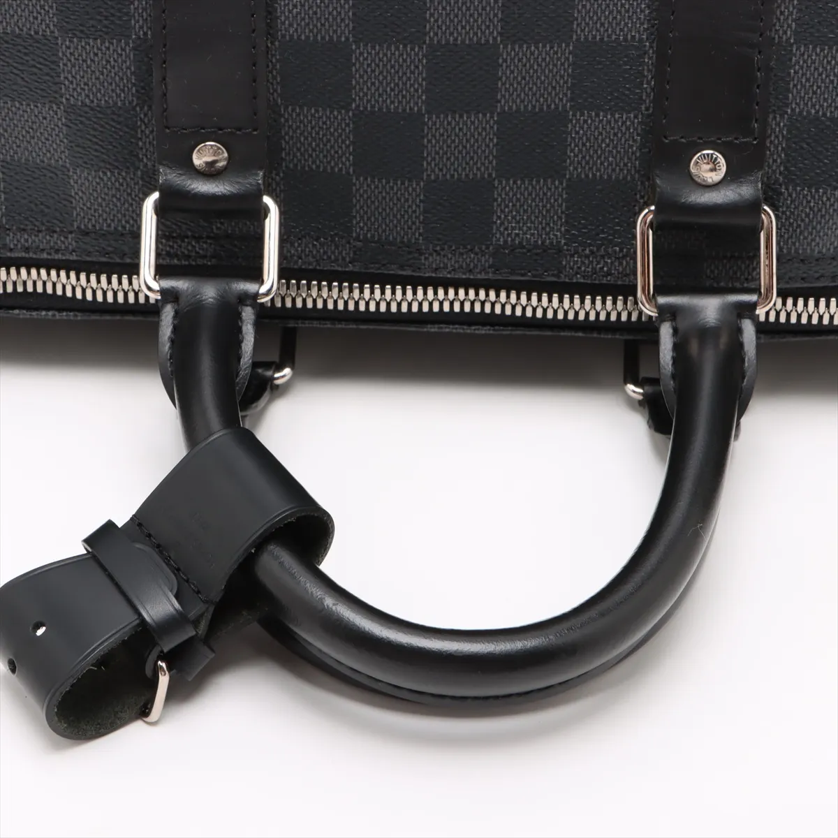 Damier Graphite Keepall Bandouliere 45 N41418 MB2120 Black — view 5
