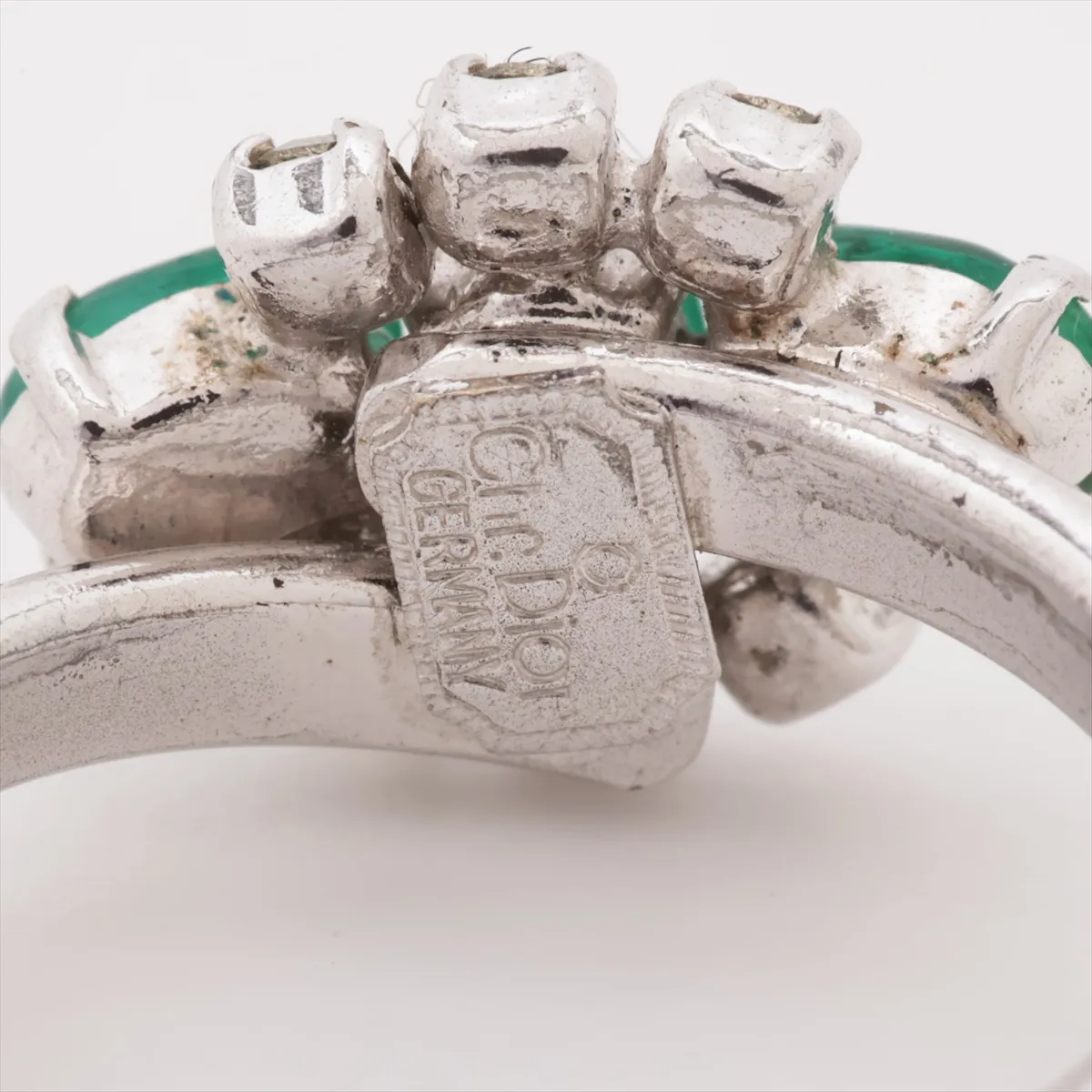 ring, metal, silver. Shows signs of wear, — view 3