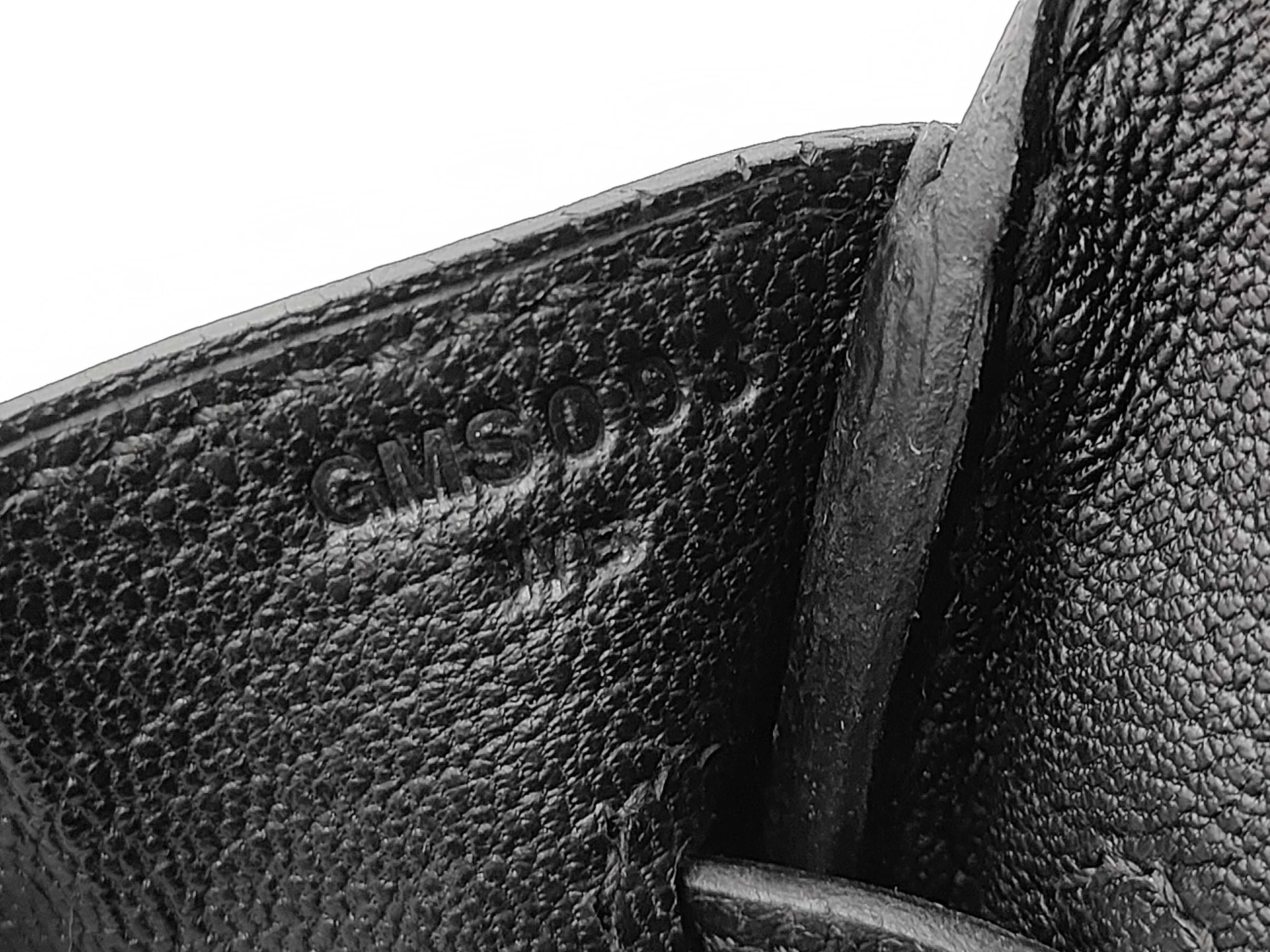 Birkin 30 Togo Black Gold Hardware G Engraved Tote Bag — view 11