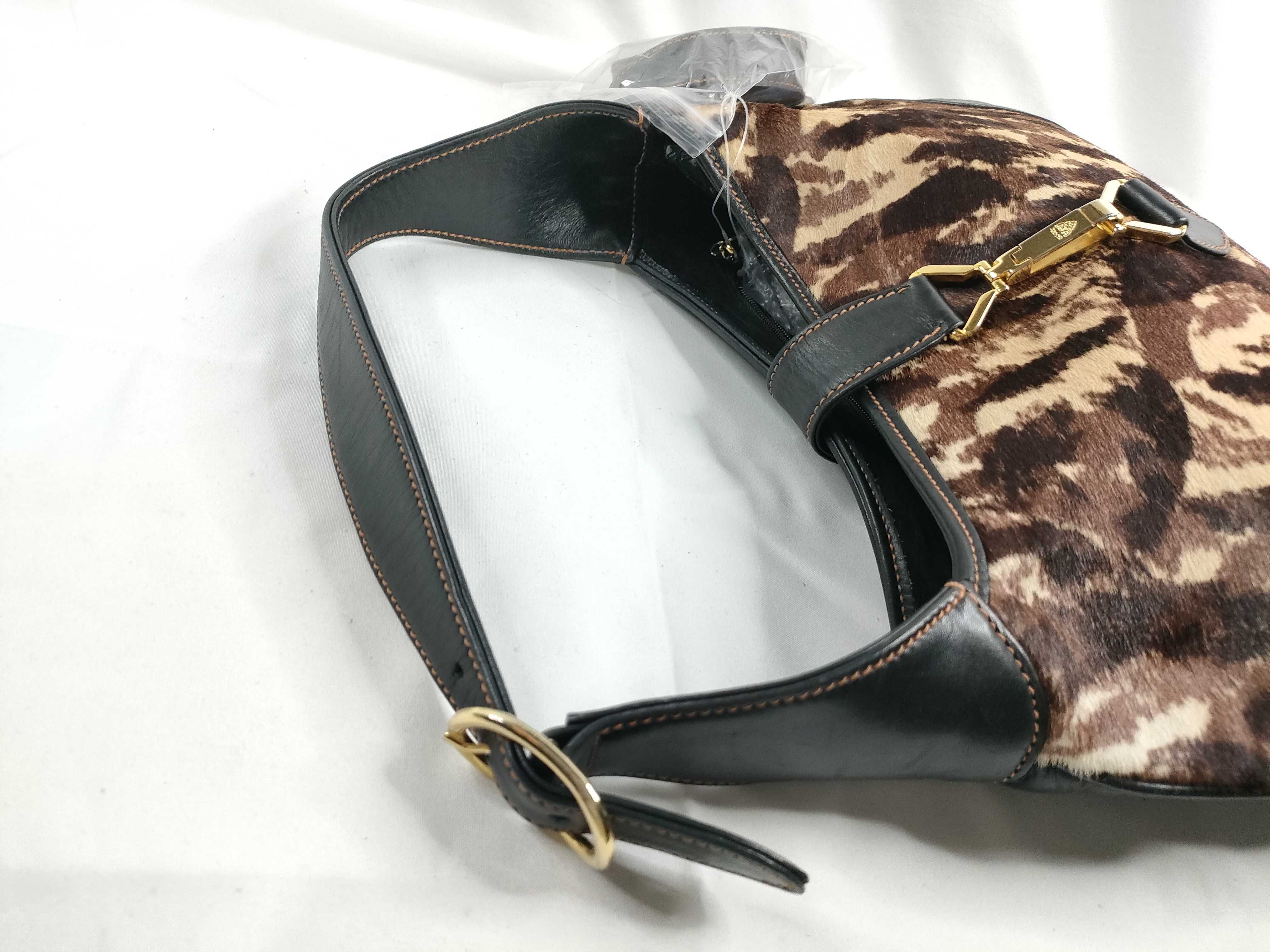 Jackie One-Shoulder Bag, Calfskin, 001.098.1244, Brown Shoulder Bag — view 6