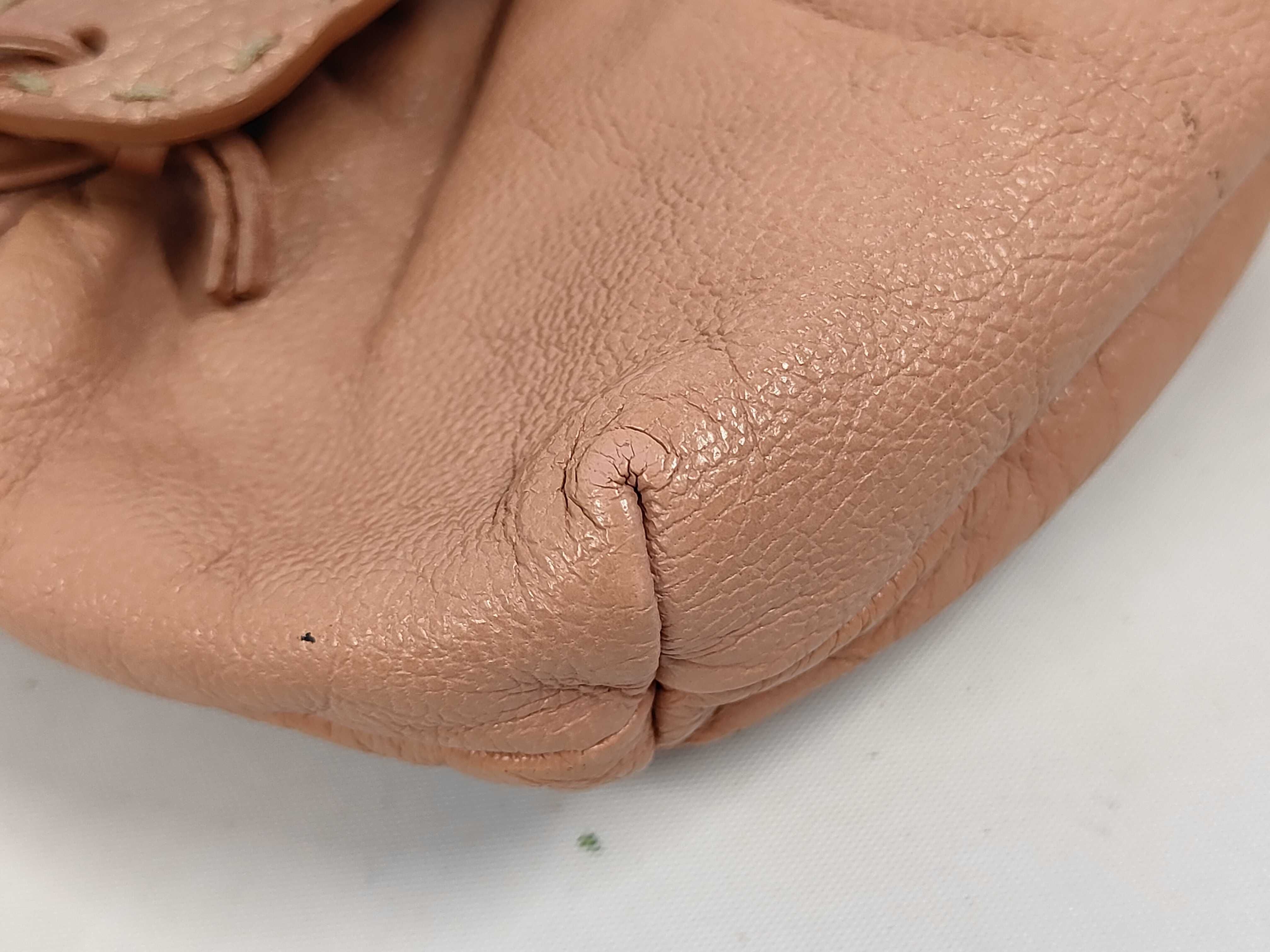 Selleria Shoulder Bag, Mamma Bucket Pink Leather 8BR356 Shoulder Bag — view 4