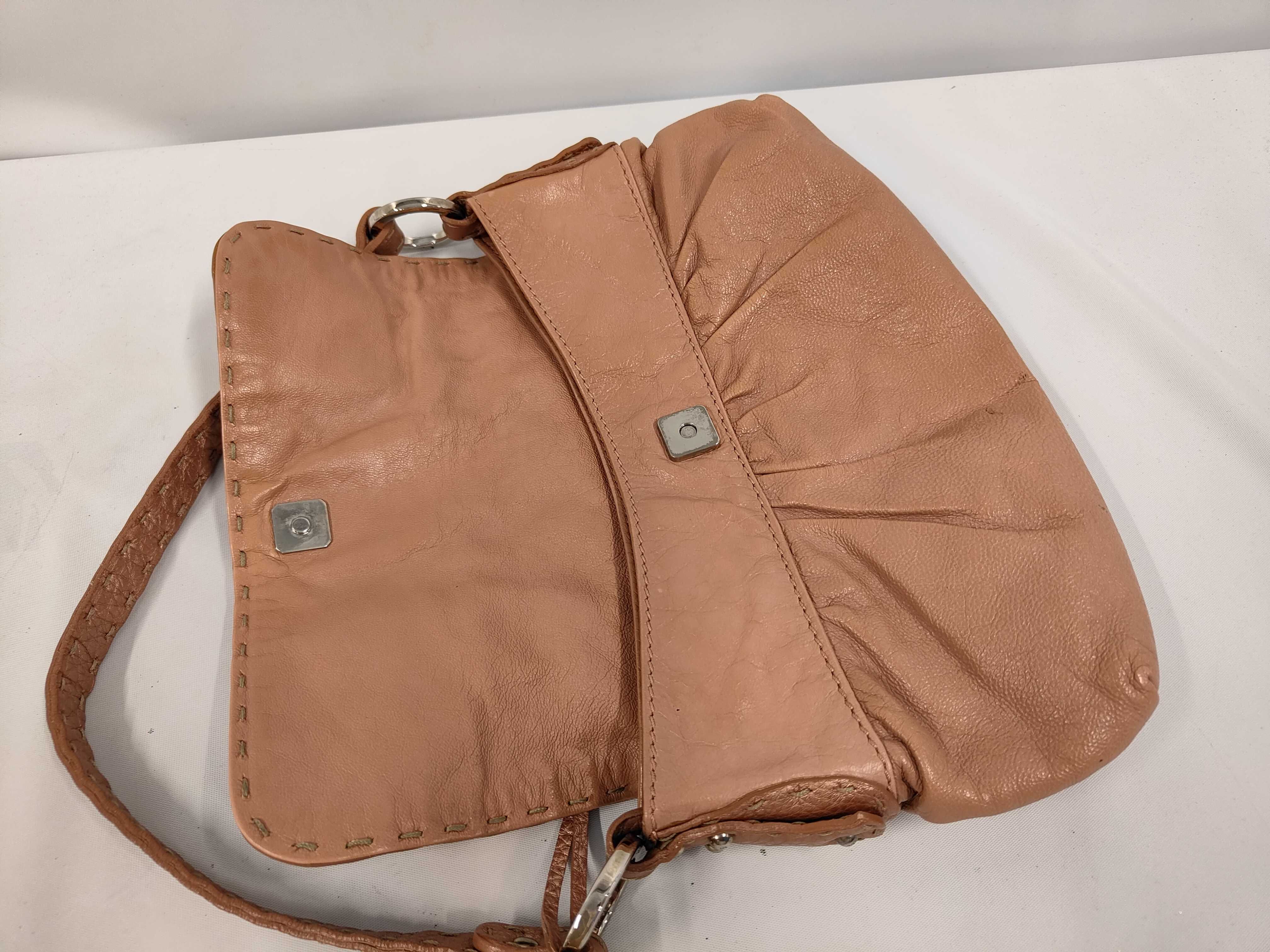 Selleria Shoulder Bag, Mamma Bucket Pink Leather 8BR356 Shoulder Bag — view 7