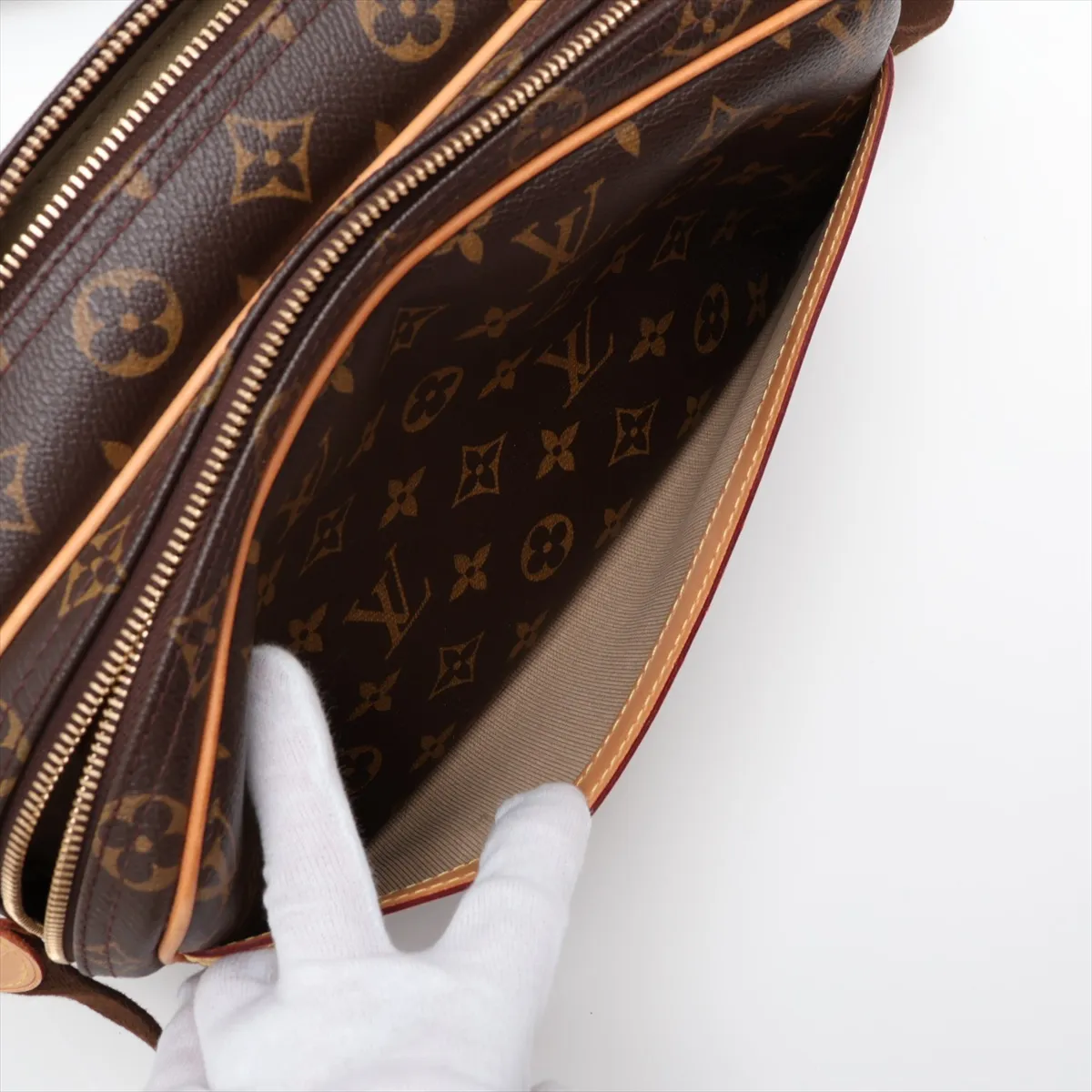 Monogram Reporter PM M45254 SP2079 Brown — view 8
