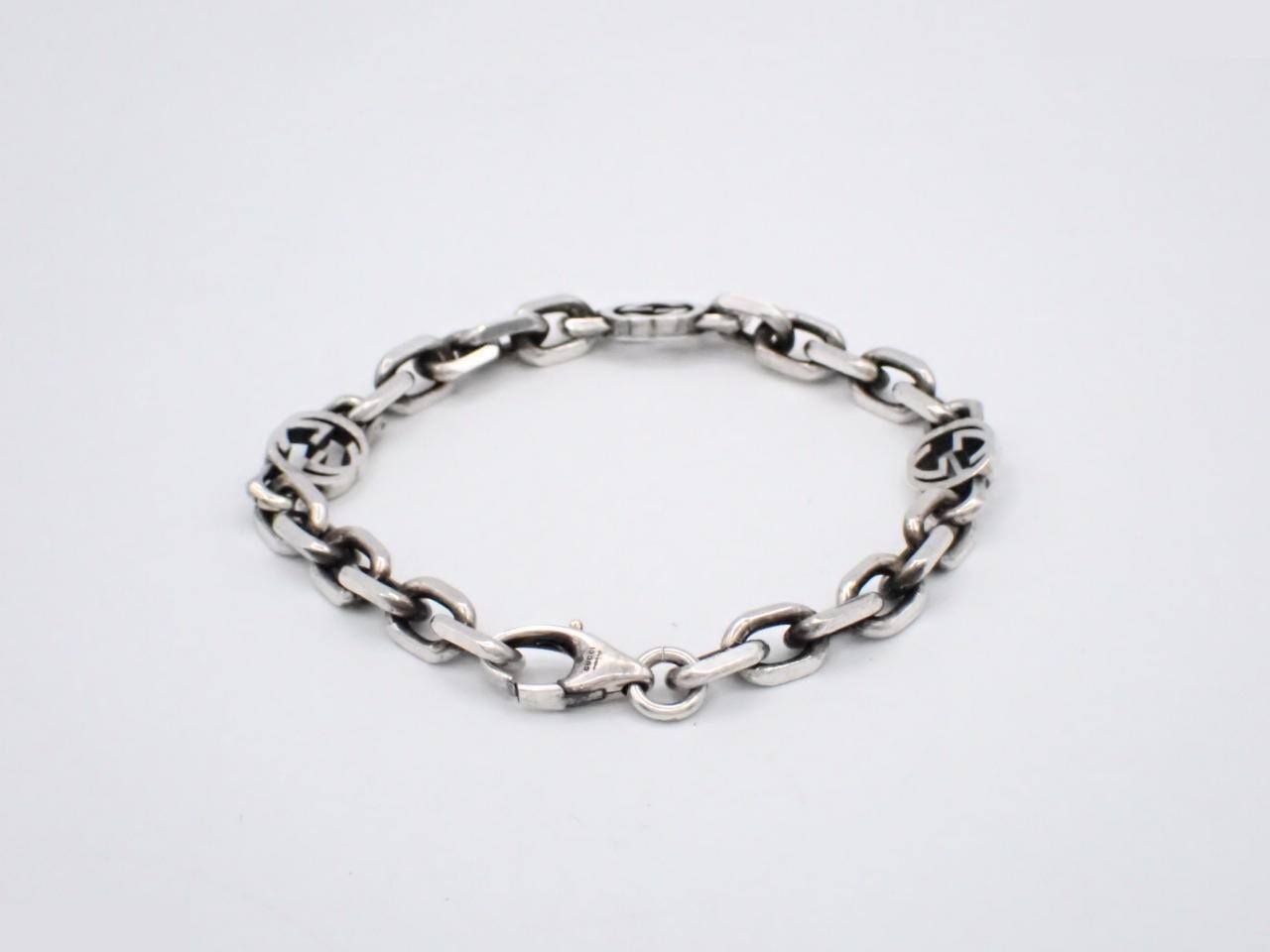 Silver bracelet, wrist circumference approximately 18cm, 925 sterling silver, 19.8g — view 2