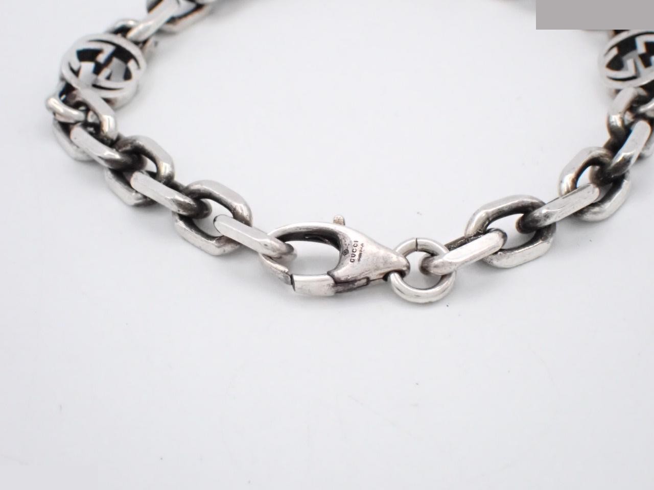 Silver bracelet, wrist circumference approximately 18cm, 925 sterling silver, 19.8g — view 3