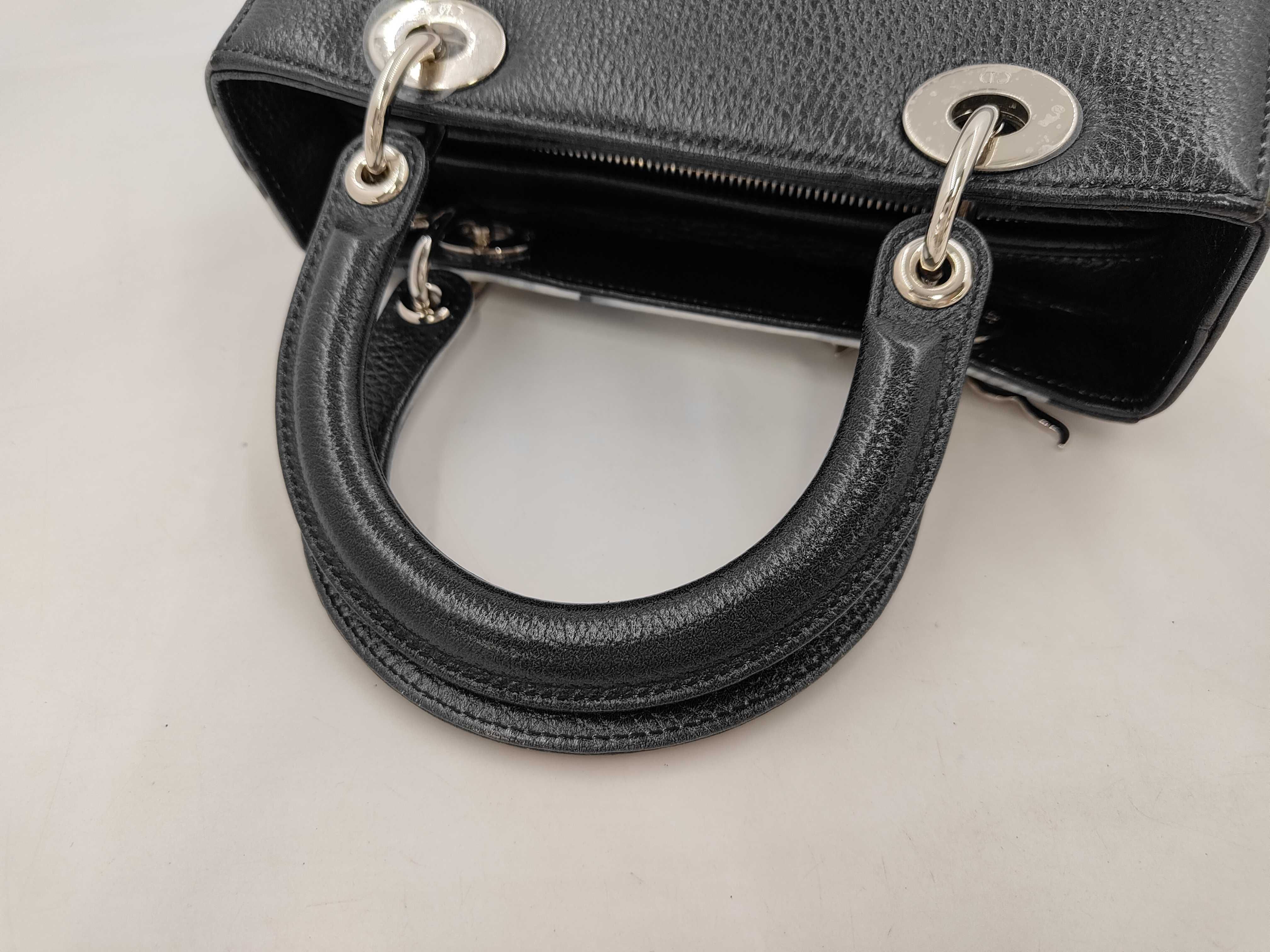 2014 Collection Deerskin Floral Print Medium Lady Dior Handbag — view 5