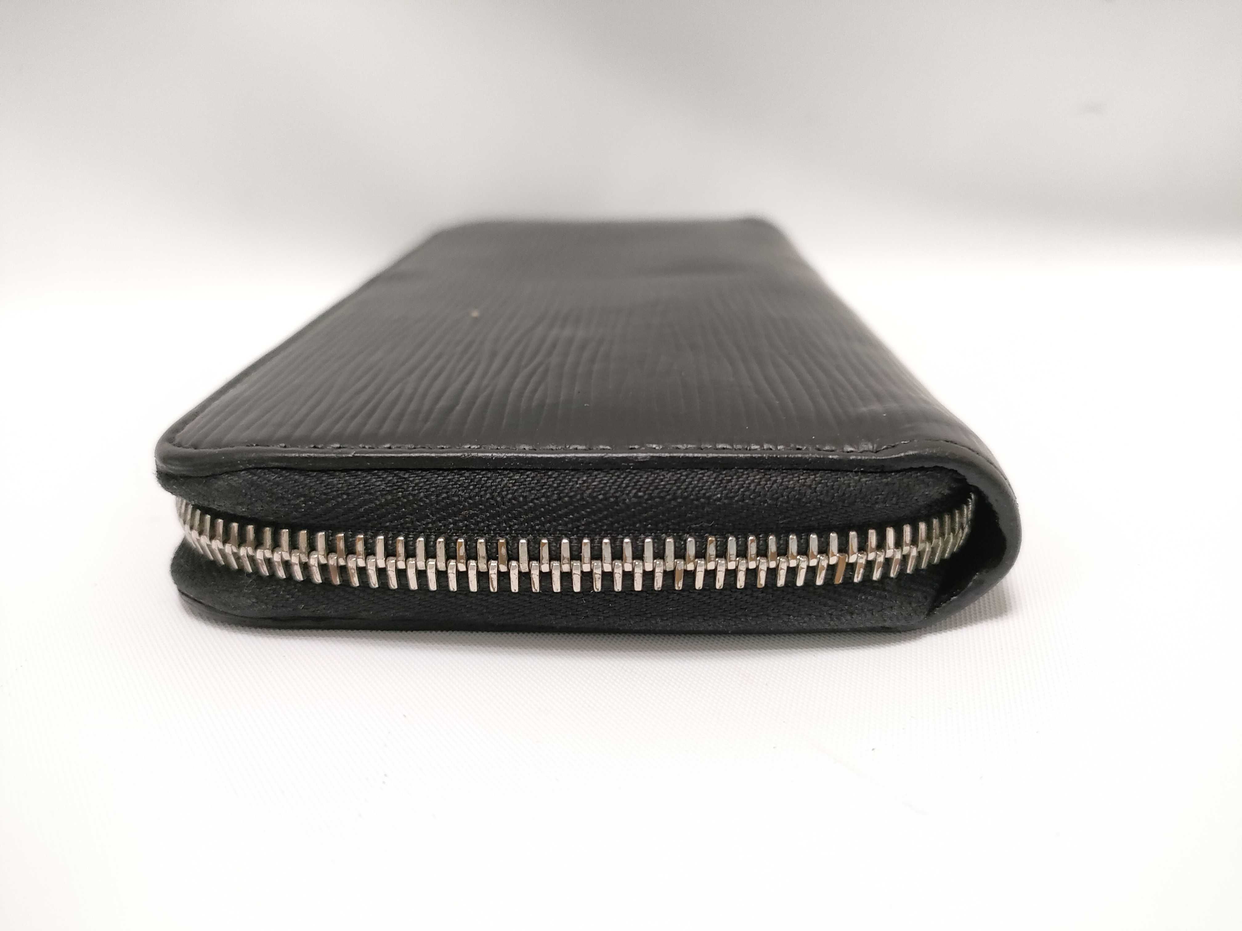 Epi Zippy Wallet Long Wallet Black Serial Number Wallet — view 5