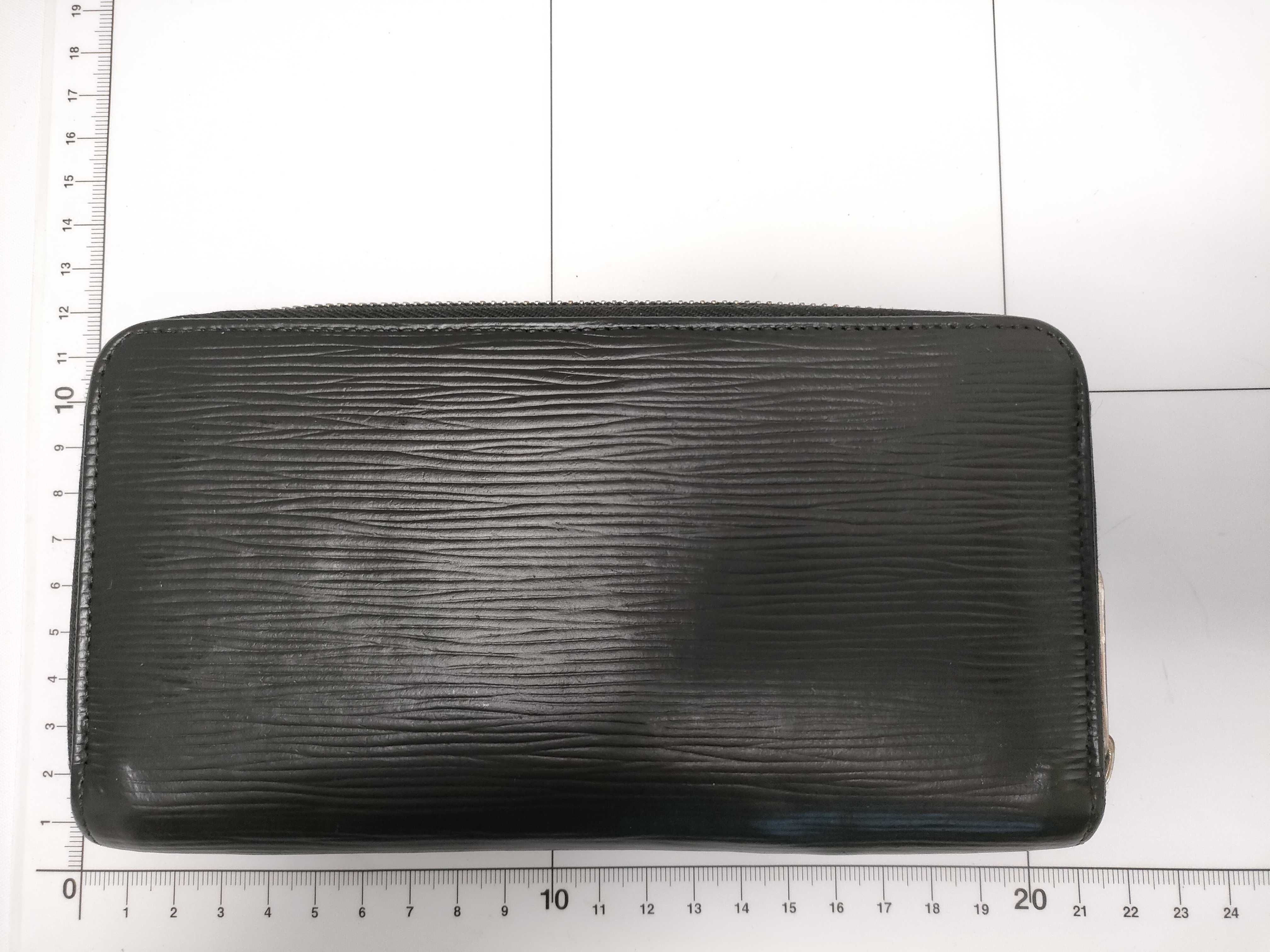 Epi Zippy Wallet Long Wallet Black Serial Number Wallet — view 7