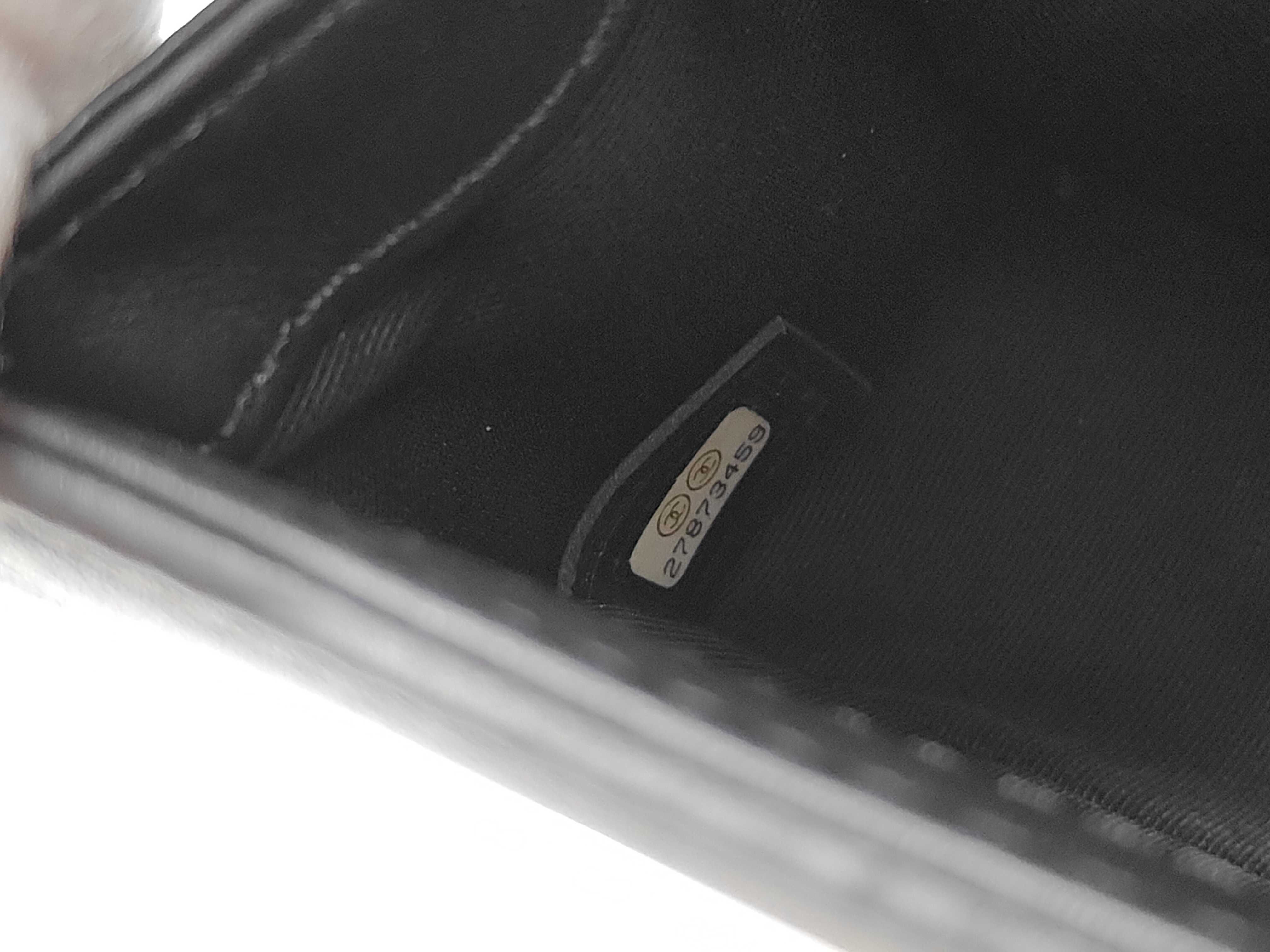 Boy Chanel Top Handle Flap 2-Way Chain Shoulder Bag, Black with Gold Hardware. — view 12
