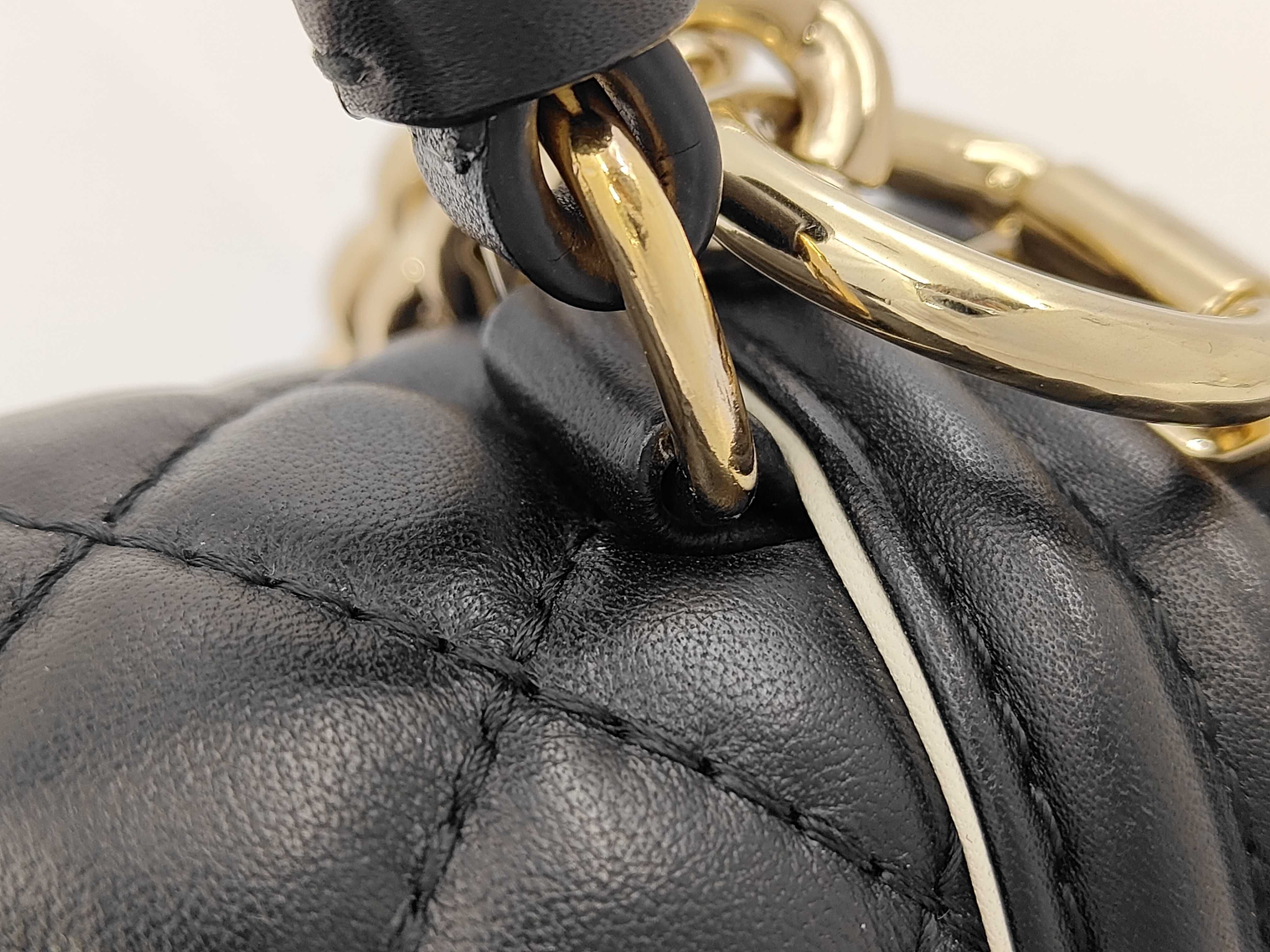 Boy Chanel Top Handle Flap 2-Way Chain Shoulder Bag, Black with Gold Hardware. — view 3
