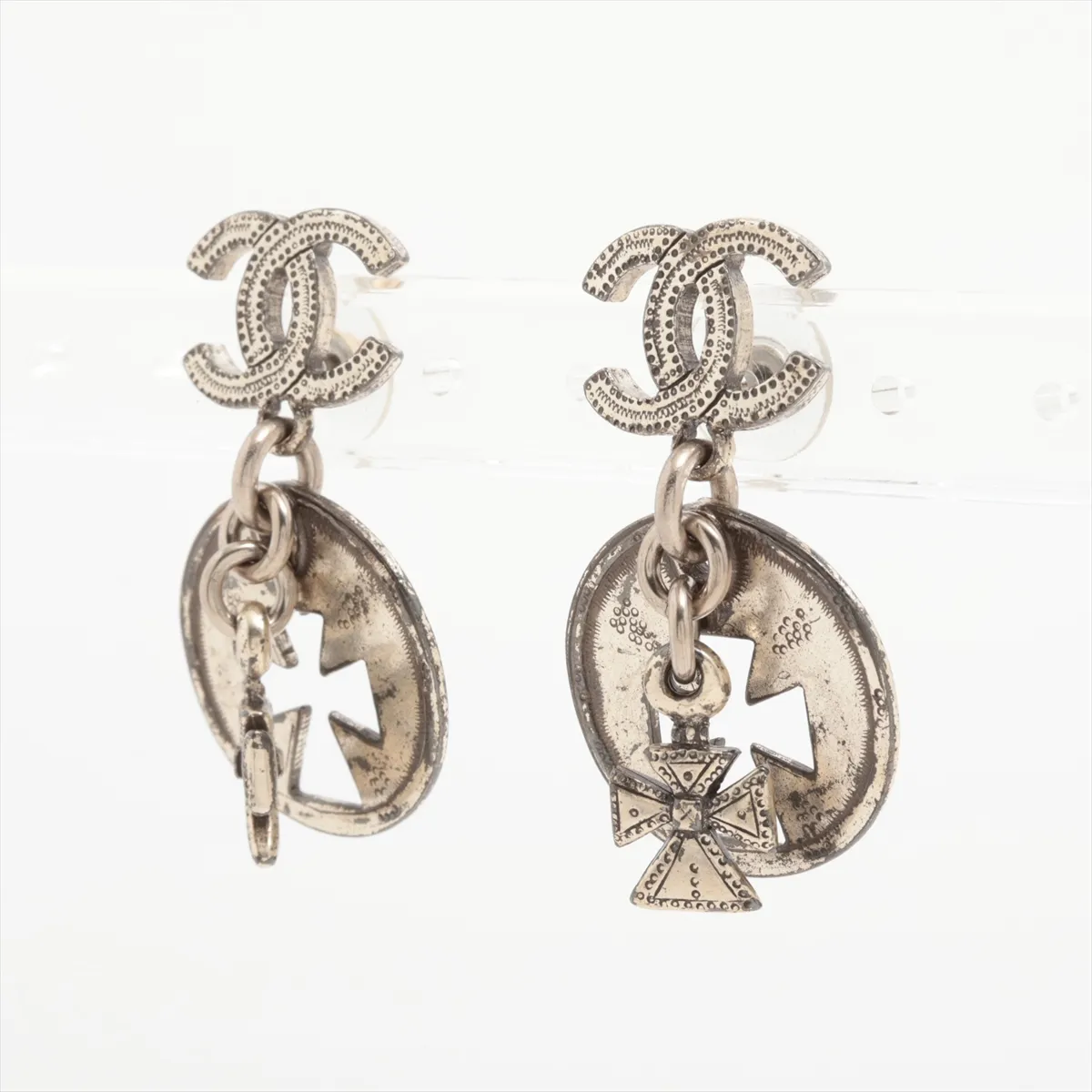 Cocomark 03P Earrings (for both ears) Metal Silver — view 3