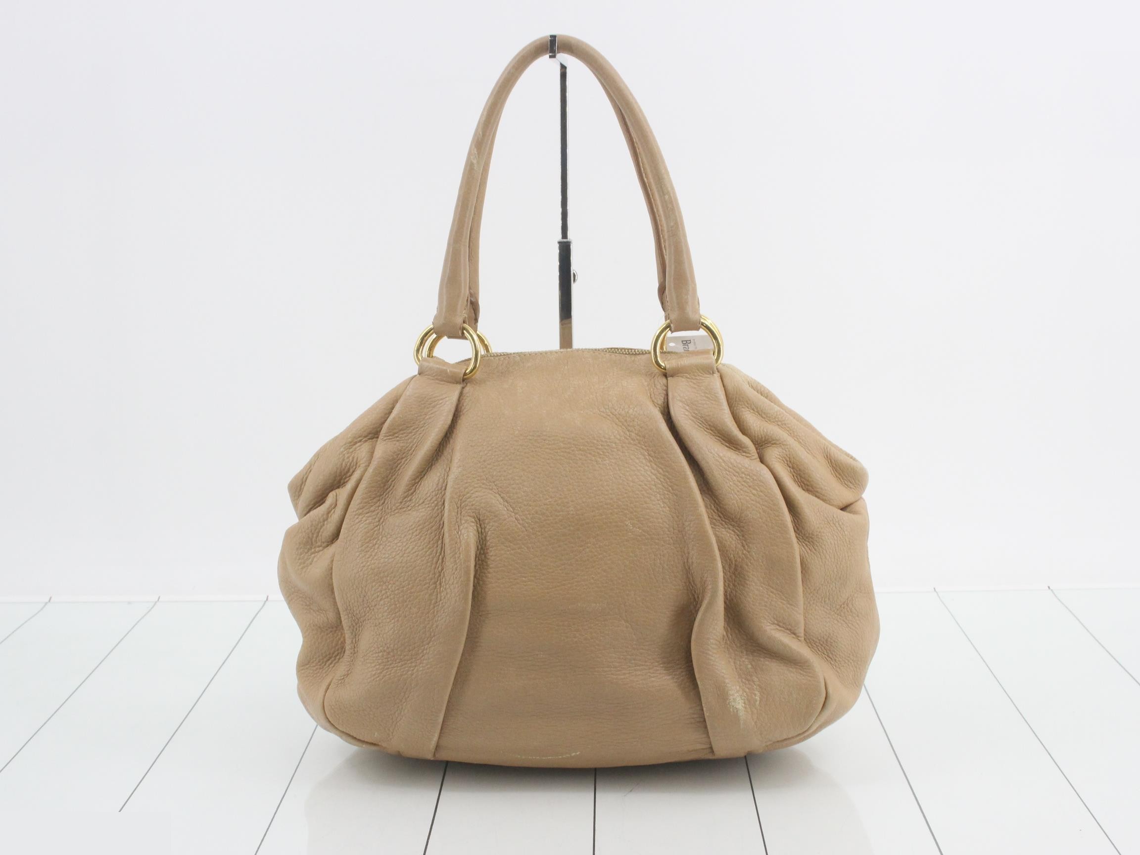 Other lines: Bags & Handbags, Leather, Beige — view 2