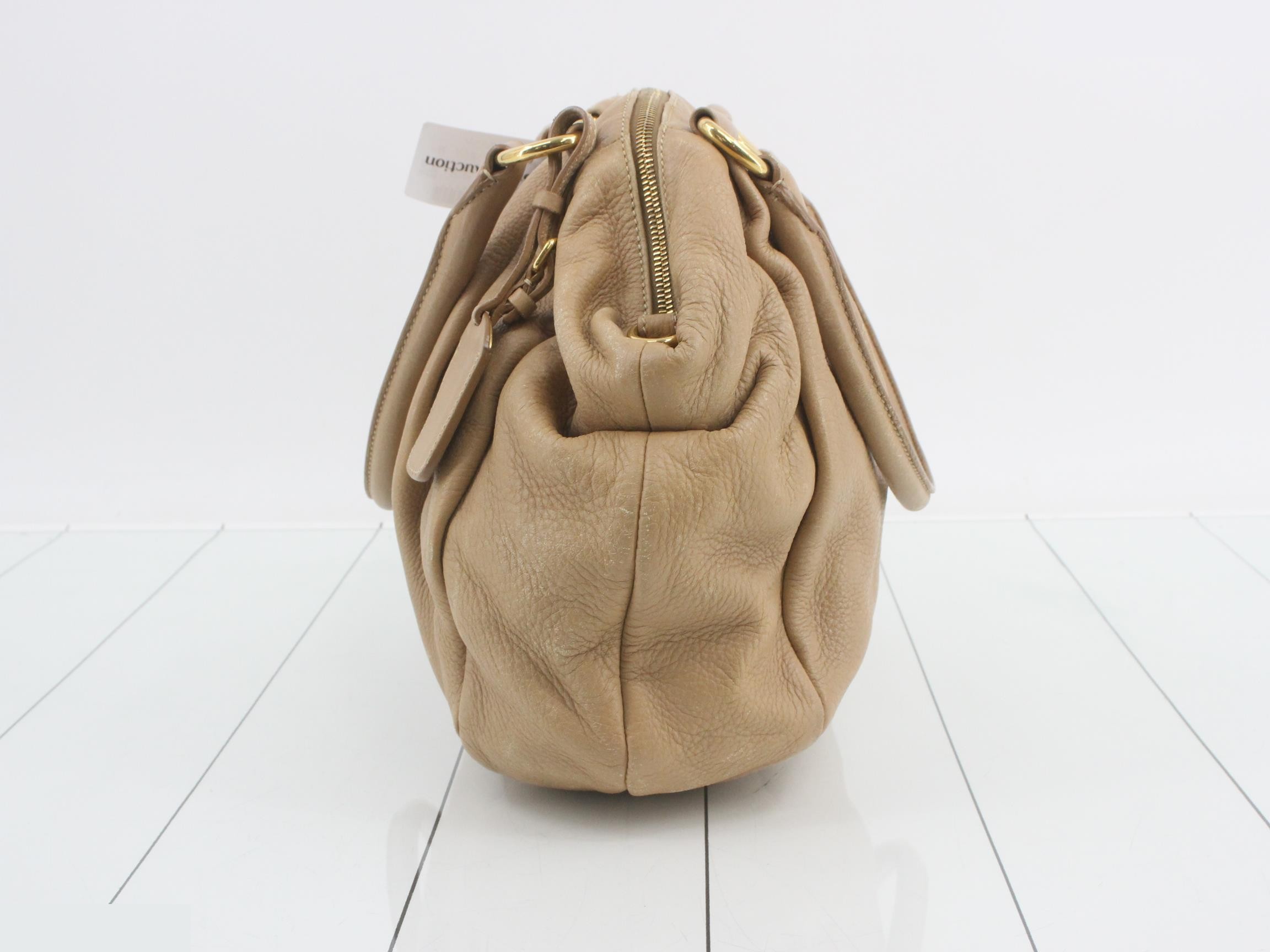 Other lines: Bags & Handbags, Leather, Beige — view 3