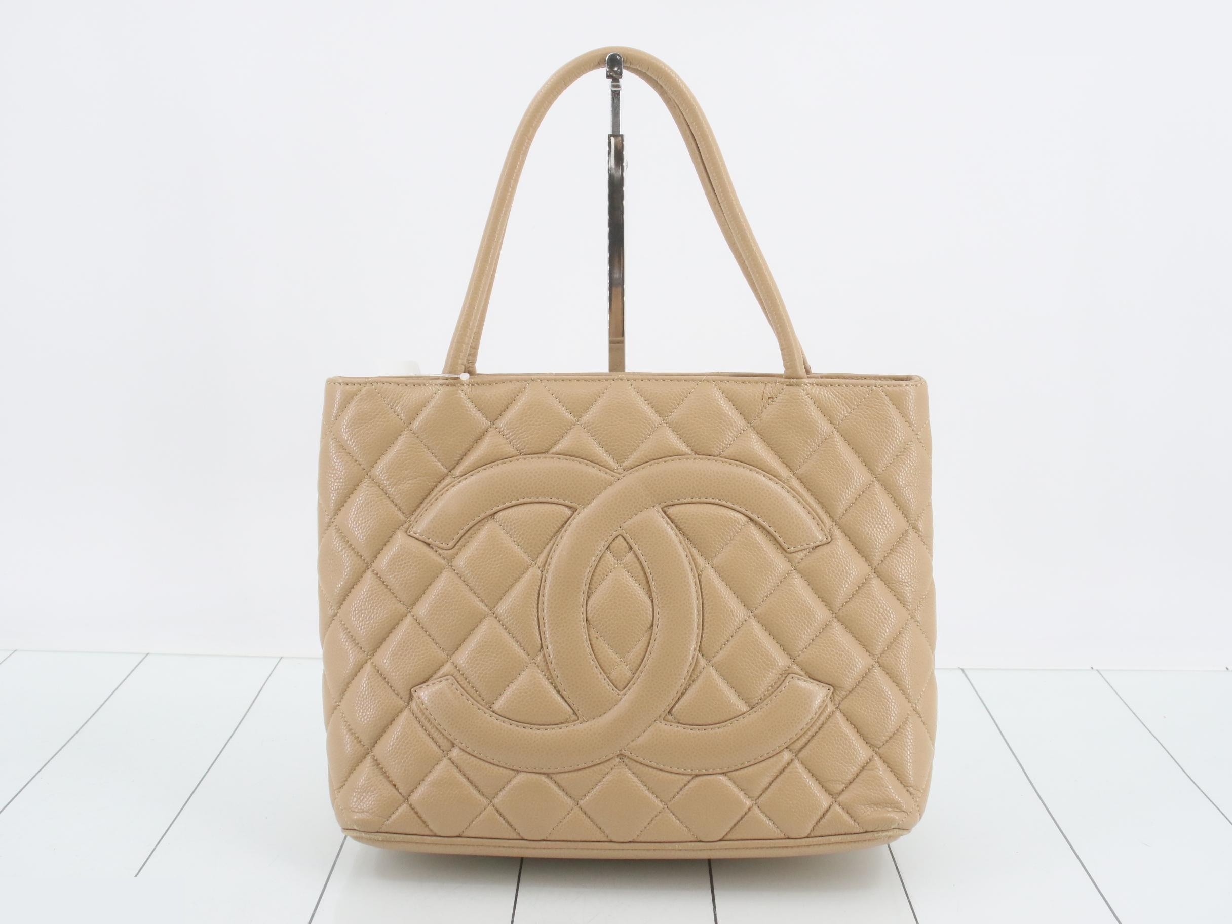Matelassé Reissue Tote Bag, Caviar Leather
