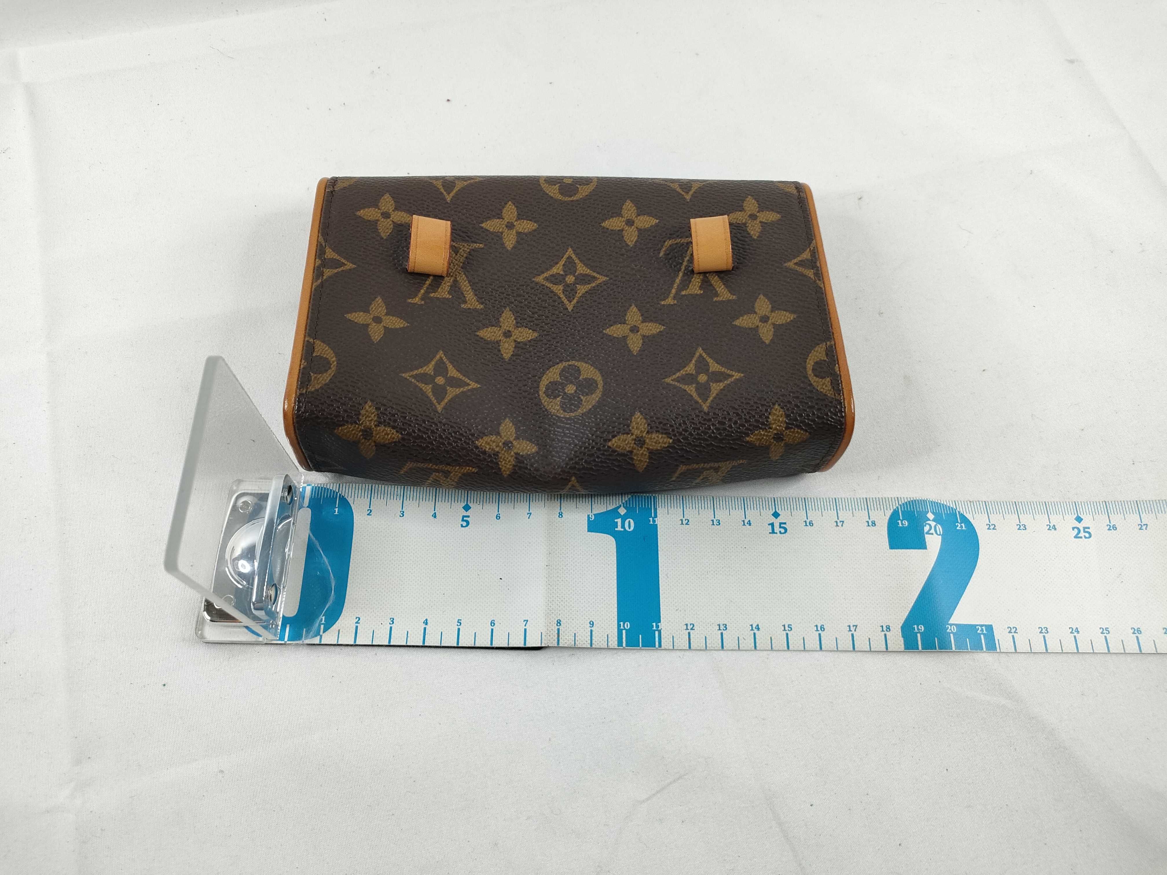 Monogram Pochette Twin PM M51854 FL0070 Pouch — view 2