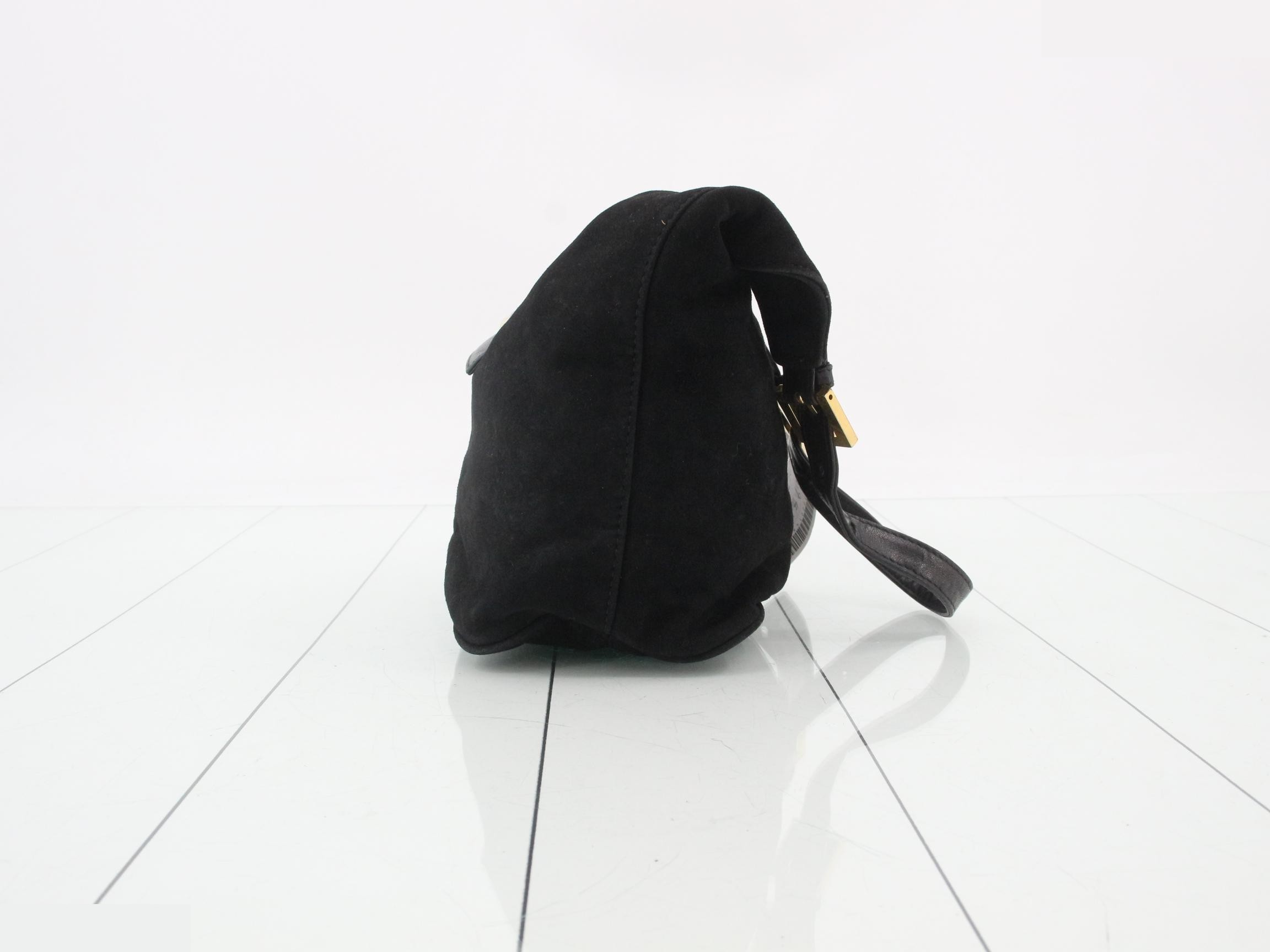 Mamma Suede One-Shoulder Bag — view 3