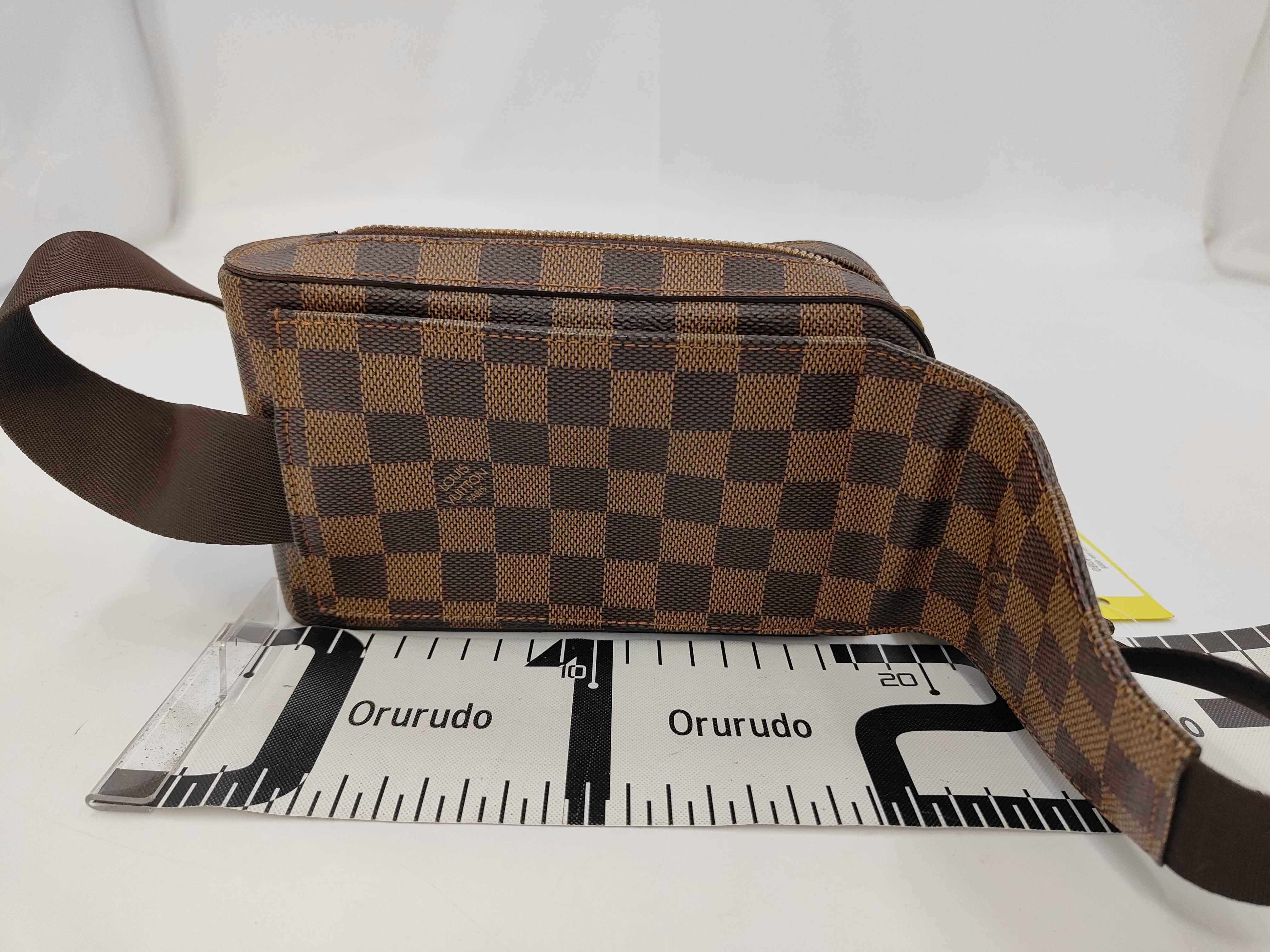 Damier N51994 Geronimos Shoulder Bag (with pen marks) — view 2