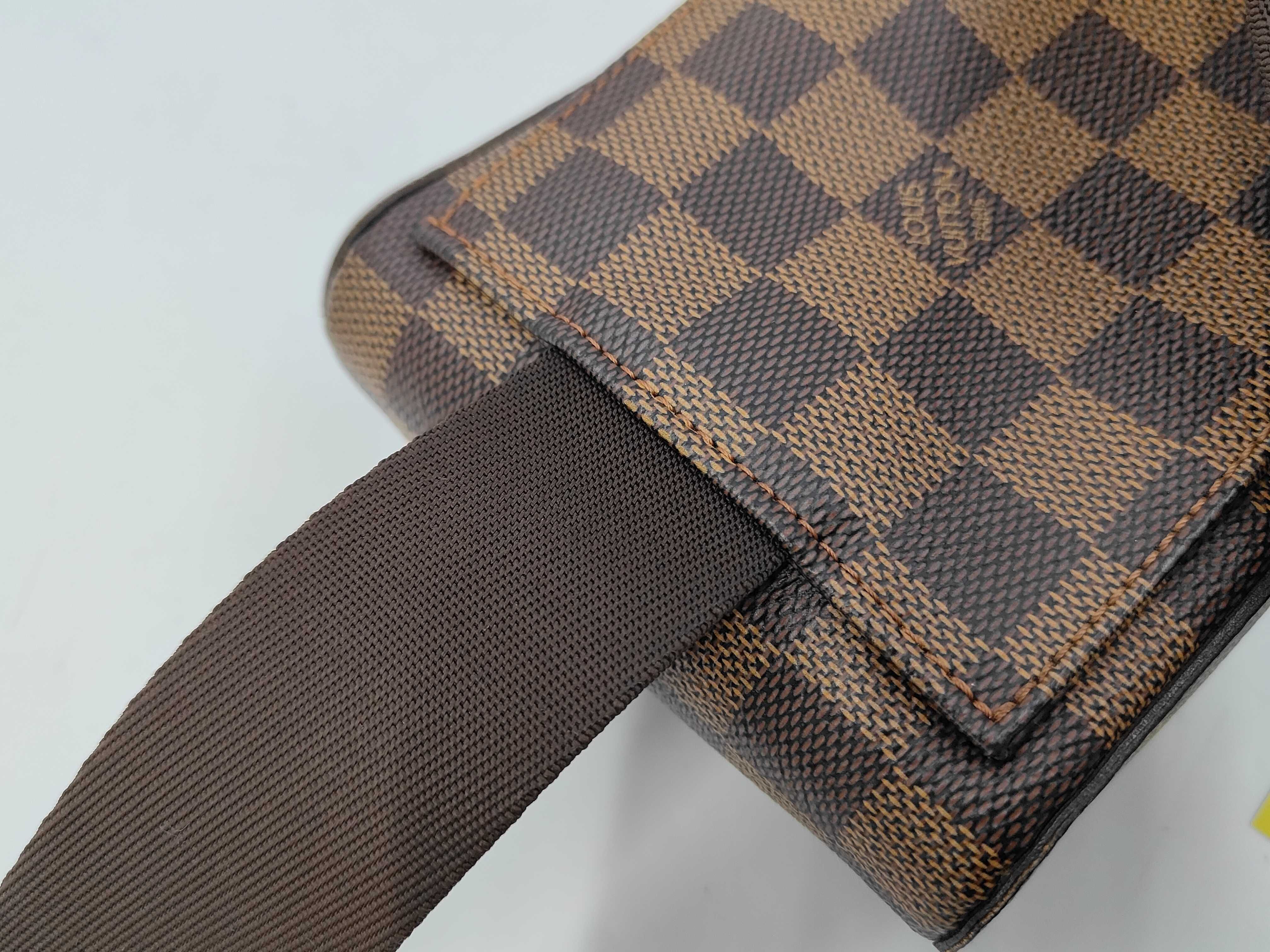 Damier N51994 Geronimos Shoulder Bag (with pen marks) — view 7