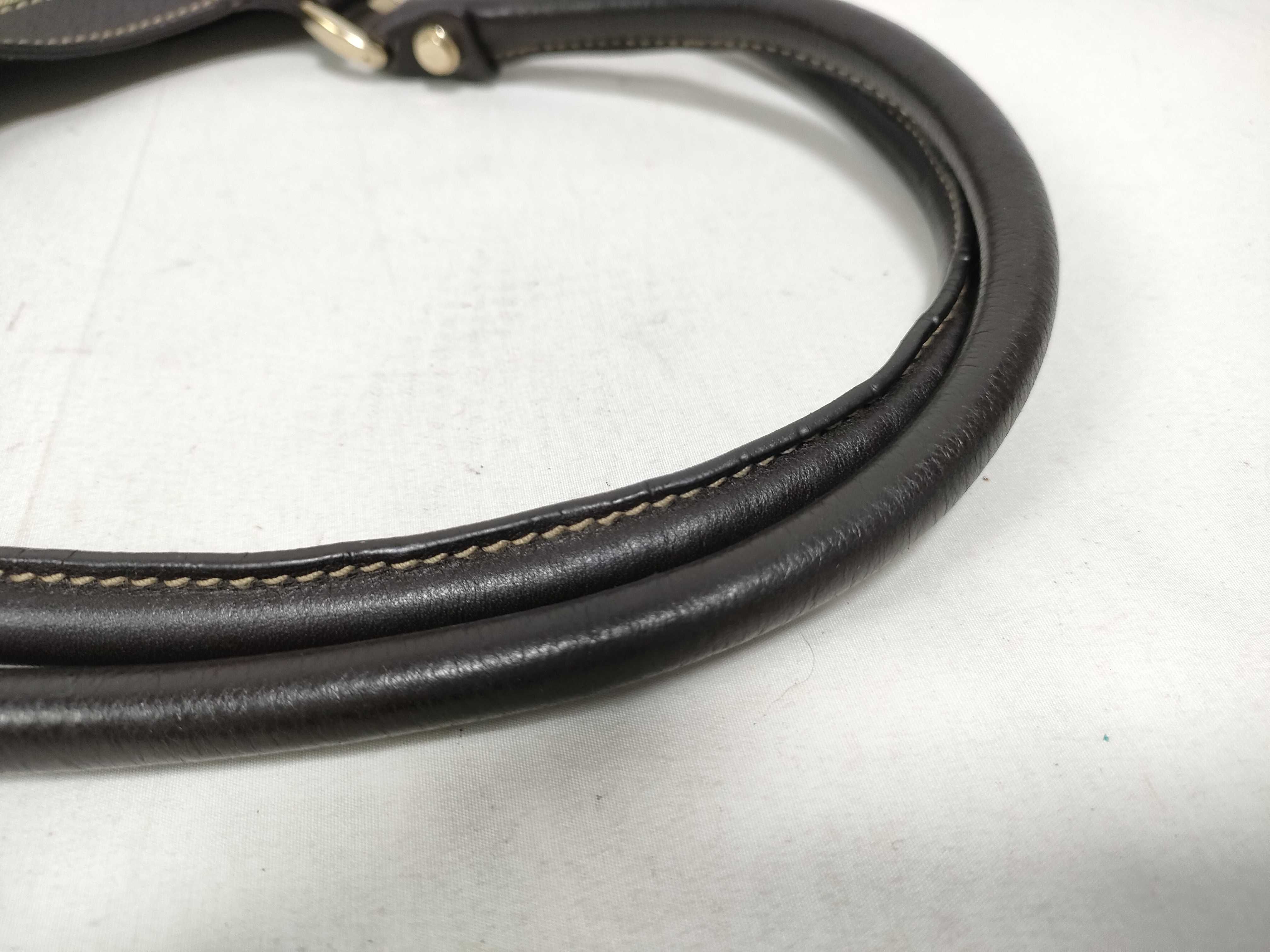 Brown GG Canvas Vintage D-Buckle Single-Shoulder Bag — view 8